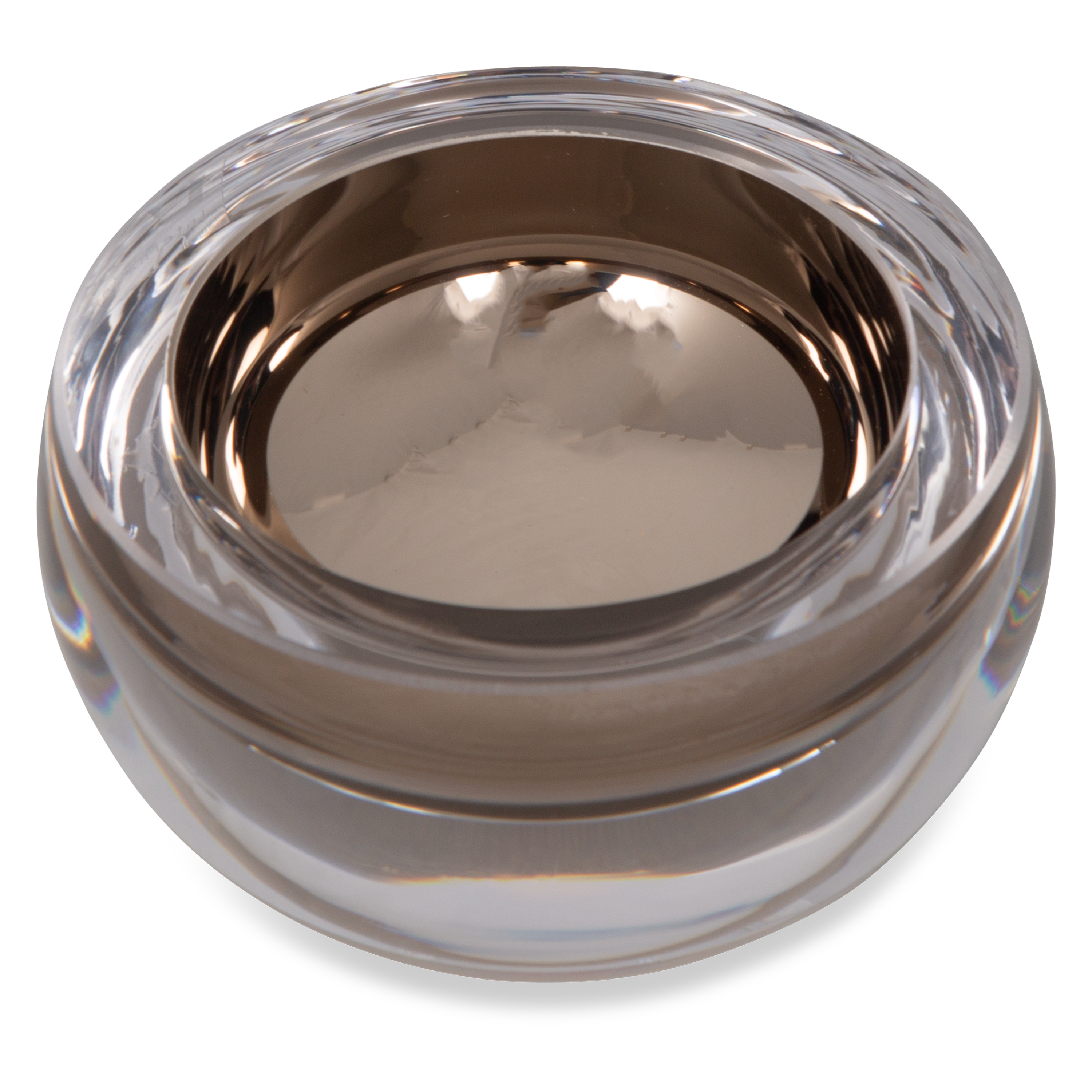 Premium Host Bowl - Elegant Serving Bowl for Entertaining, Parties & Special Occasions | Durable Platinum-Plated Serving Dish for Salads, Snacks & Appetizers