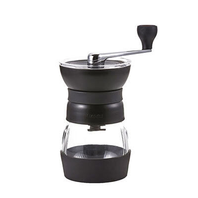 Hario Skerton Pro Manual Ceramic Burr Coffee Grinder - Portable Hand Crank Mill for French Press, Pour Over & Espresso at Home, Camping or Travel