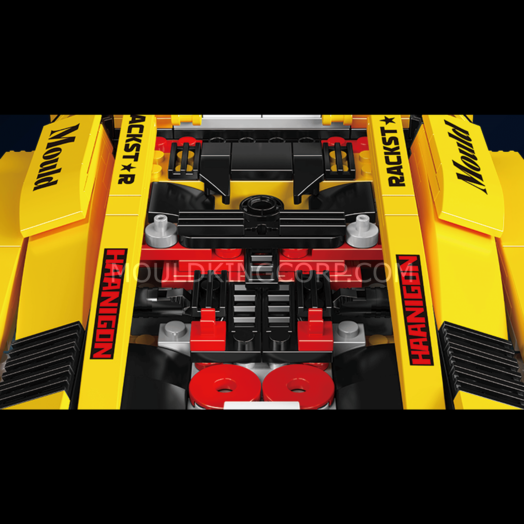 Mould King 13194 Remote Control Car Model Kit - 80s Italian Lamborghini Countach Replica | 1,384 PCS Building Blocks for Adults & Teens | Perfect for Collectors, DIY Enthusiasts & Home Decoration