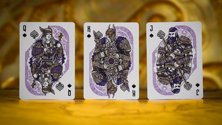 Premium Norse Mythology Playing Cards - Viking Gods & Legends Theme - Perfect for Collectors, Poker, Magic Tricks & Game Nights