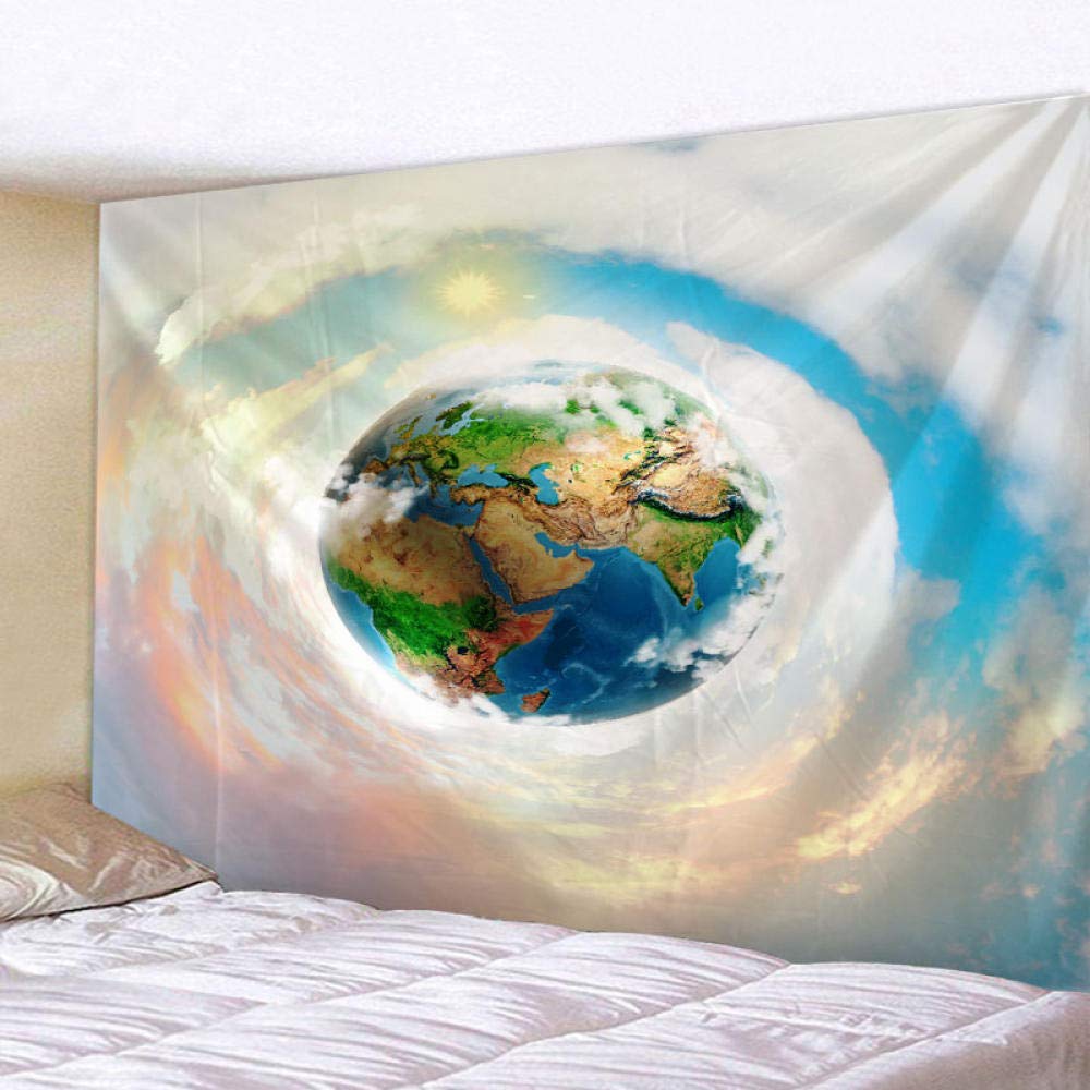 Universe Galaxy Printed Tapestry Wall Hanging - 51x59 Inch Space Themed Decor for Bedroom, Dorm, Living Room | Beach Towel, Curtain, Tablecloth Multi-Use Home Decor Gift