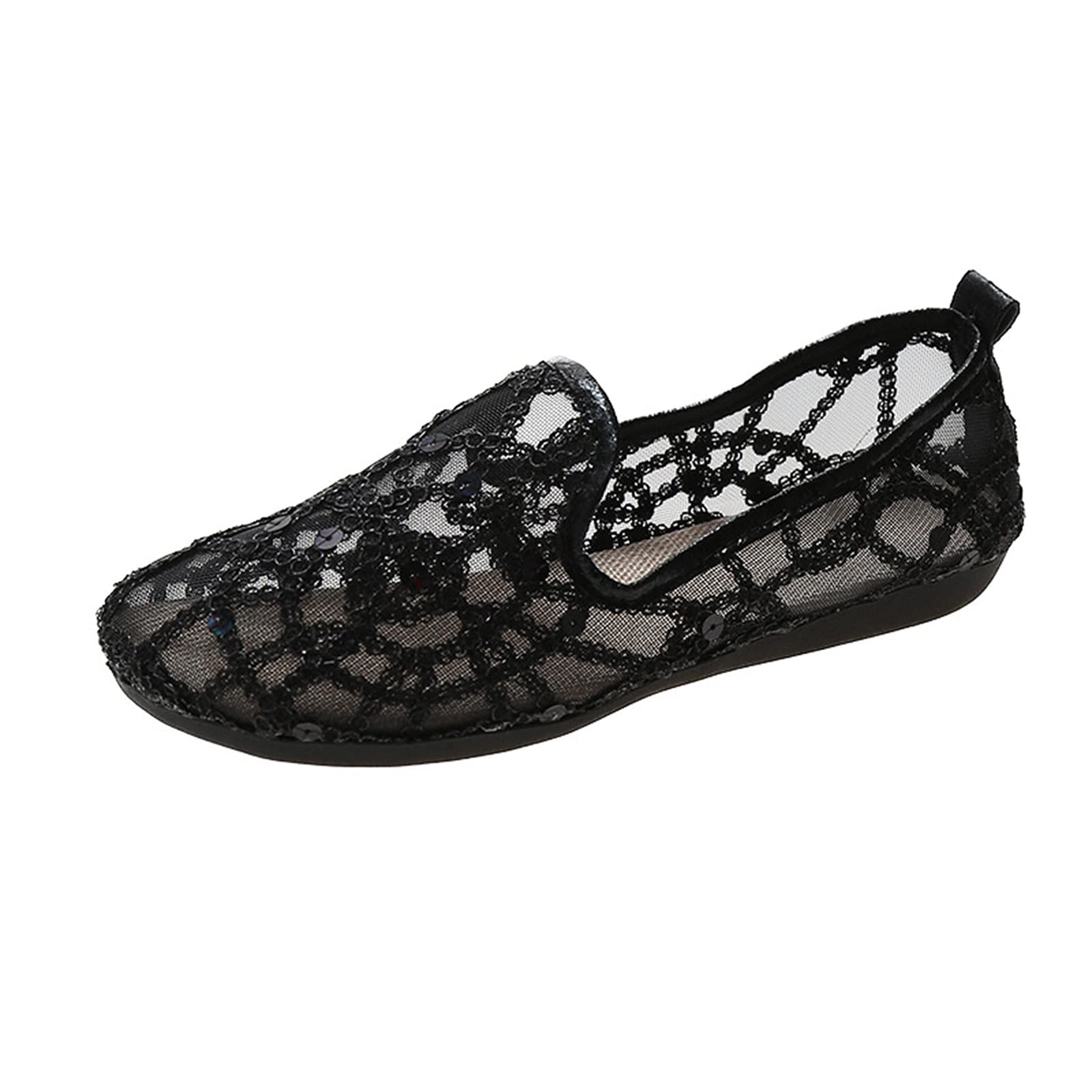 Breathable Women's Casual Flat Shoes - Lightweight Soft-Soled Cloth Loafers for Ladies | Perfect for Walking, Work & Everyday Comfort
