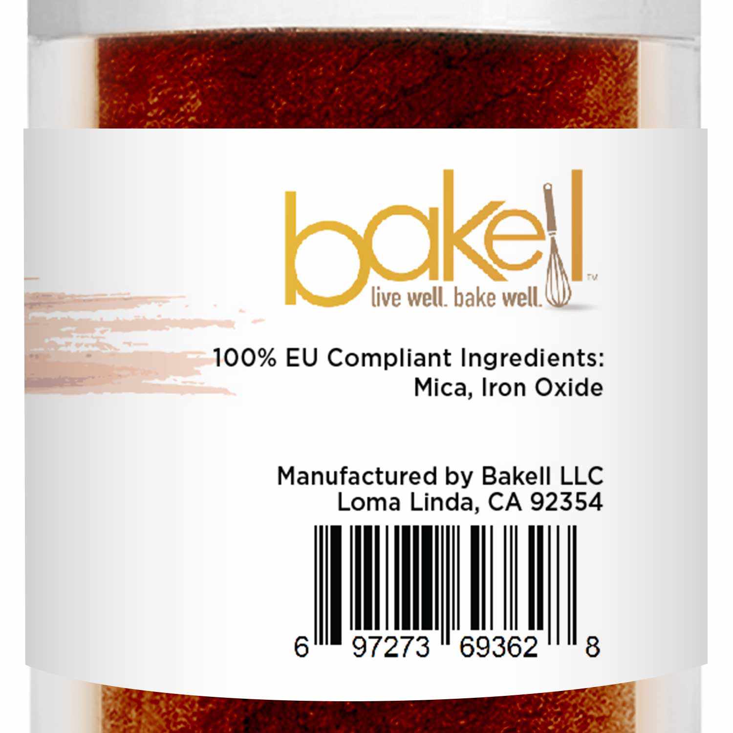 Premium Edible Copper Luster Dust for Cake Decorating - FDA & EU Compliant Food-Grade Glitter - Perfect for Wedding Cakes, Cupcakes, and Chocolate Decorations