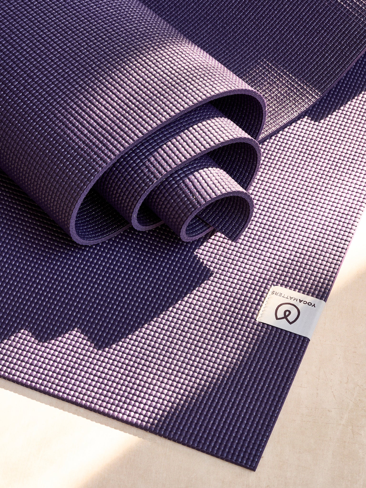 Yogamatters Sticky Yoga Mat - Non-Slip Eco-Friendly Exercise Mat for Yoga, Pilates & Home Workouts - Perfect for Beginners & Professionals