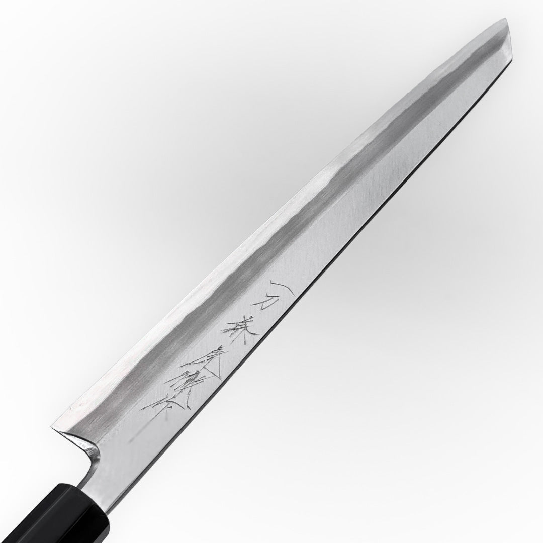 Ittosai Kotetsu White #2 Kiritsuke Yanagi 300mm (11.8 Inch) Left-Handed Japanese Chef Knife - Perfect for Sushi, Sashimi & Precision Cutting