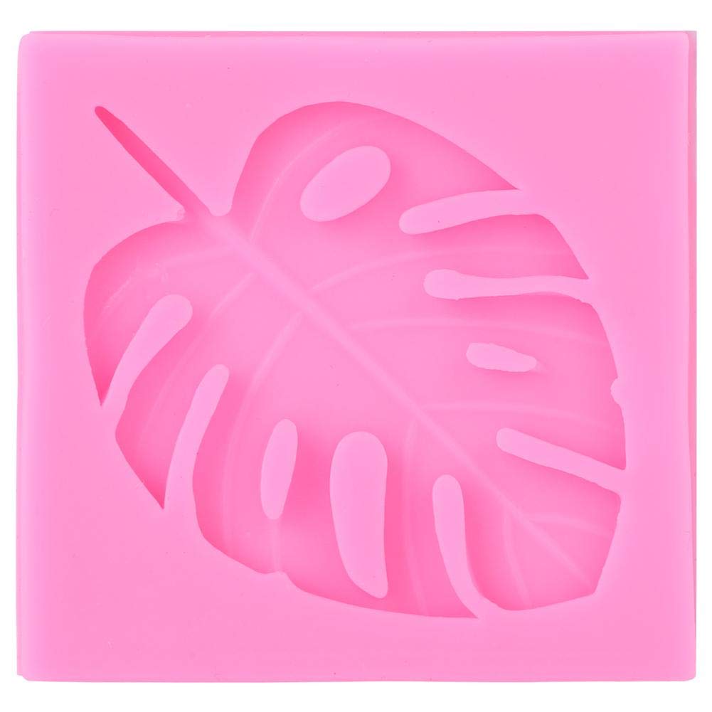 Monstera Leaf Silicone Cake Mold - DIY Baking Tool for Kids Birthday Party & Tropical Themed Desserts | Perfect for Cupcakes, Cakes, and Party Decorations
