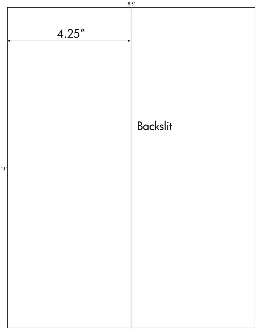 20 Label Outfitters® Removable Adhesive White Matte Labels - 20 Full Sheets (8.5