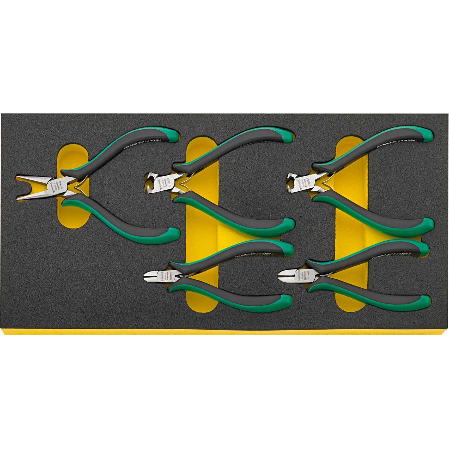 Stahlwille 96838798 Professional Electronic Pliers Set - Precision Tools for Electronics Repair, DIY Projects & Home Improvement