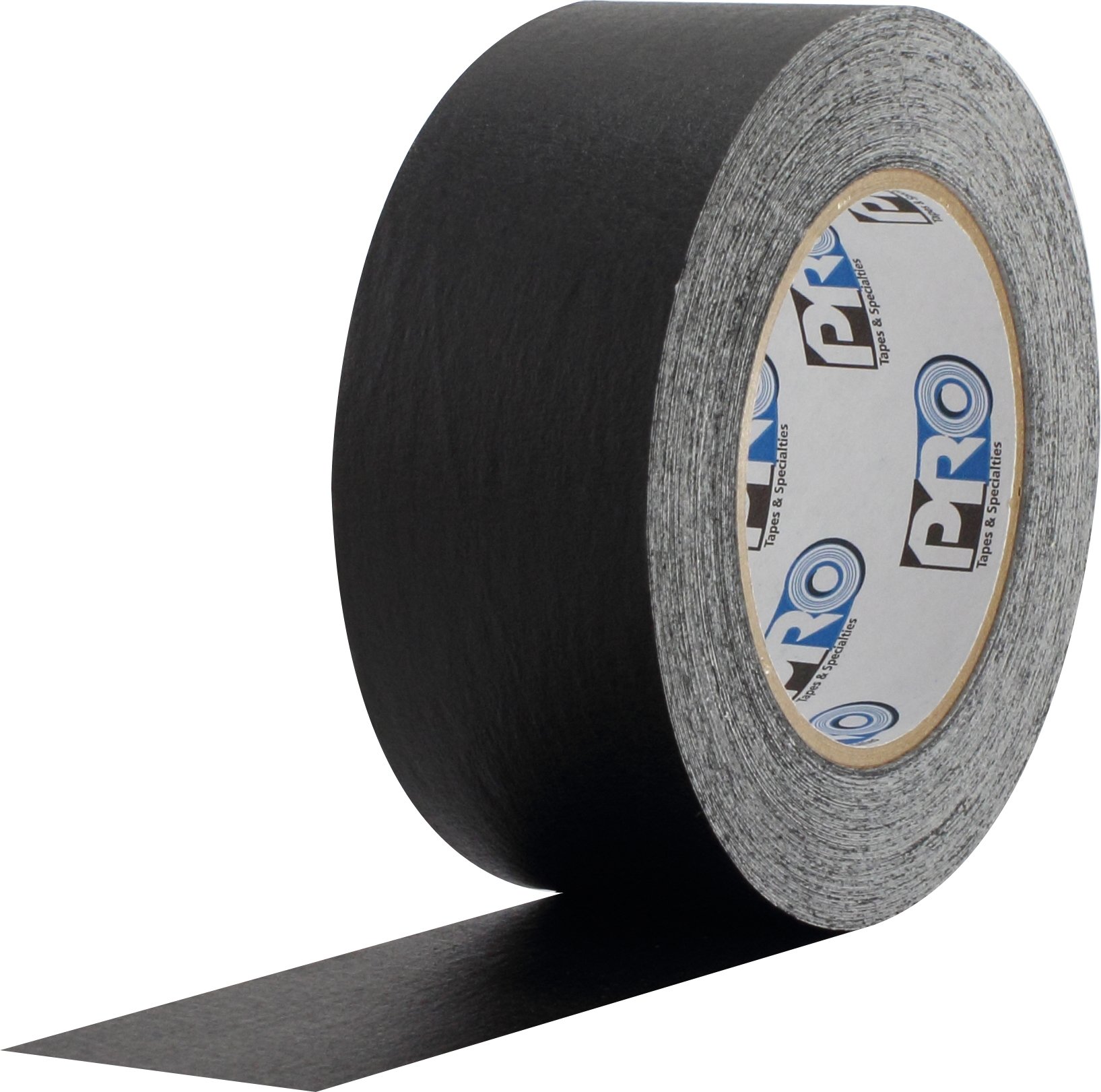 ProTapes 1 Inch x 60 Yards Black Colored Crepe Paper Masking Tape - 36 Pack for Arts & Crafts, DIY Projects, Gift Wrapping, and Home Decor