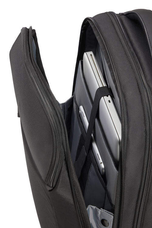 Samsonite Lite Point 17.3 Inch Wheeled Backpack - Black | Durable Rolling Laptop Backpack for Travel, Business & College | Perfect for Airports, Commuting & Campus Use