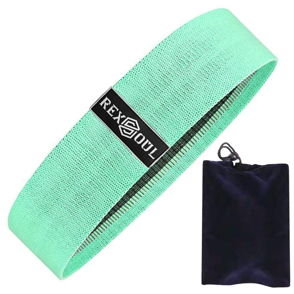 Premium Fabric Resistance Bands for Legs & Glutes - Non-Slip Workout Bands for Women & Men - Thick Exercise Loops for Squats, Hip Thrusts & Booty Building - Ideal for Home Gym, Yoga & Fitness Training (3-Piece Set)