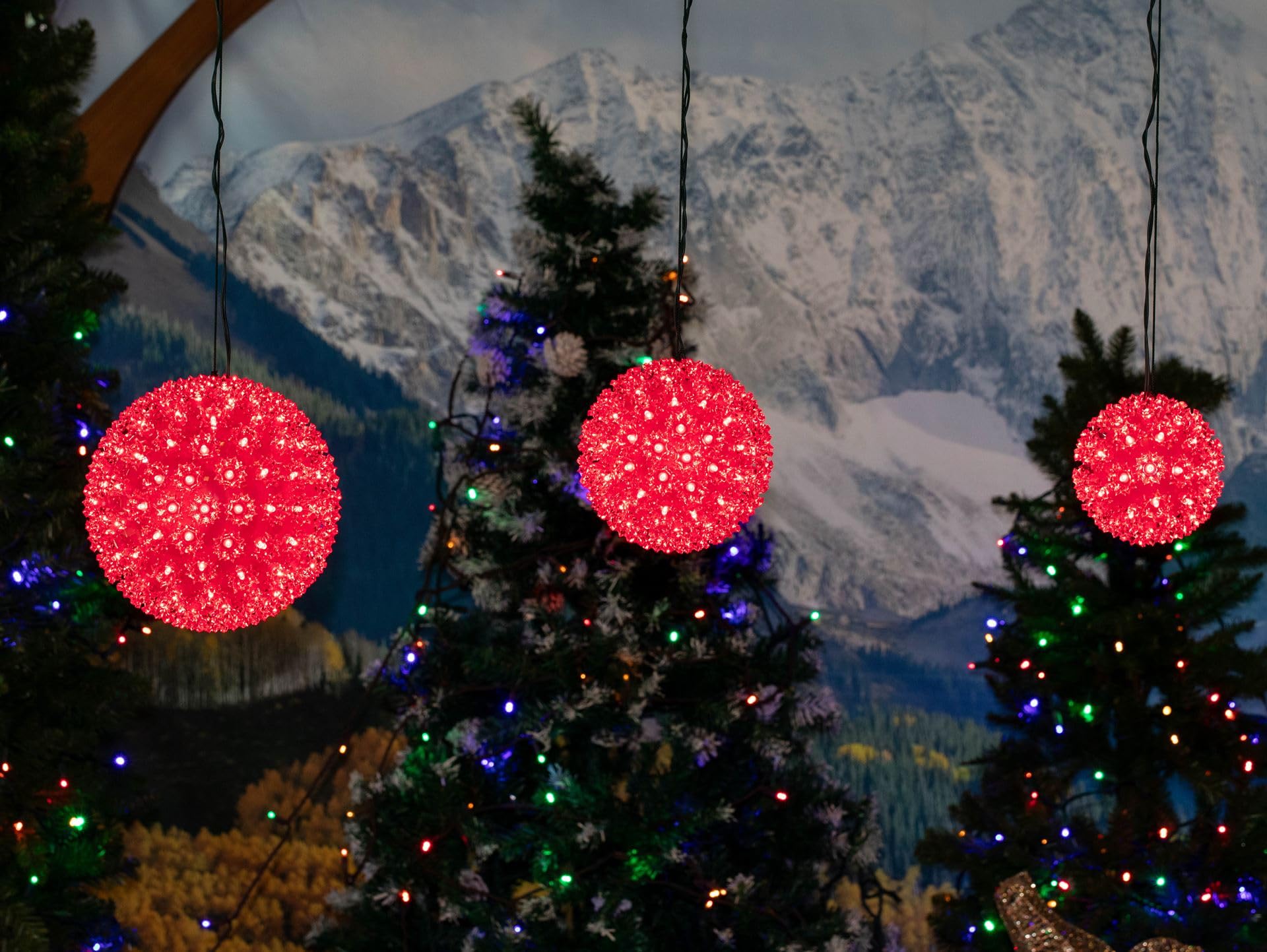 Commercial Grade LED Starlight Sphere - 100-Light 7.5