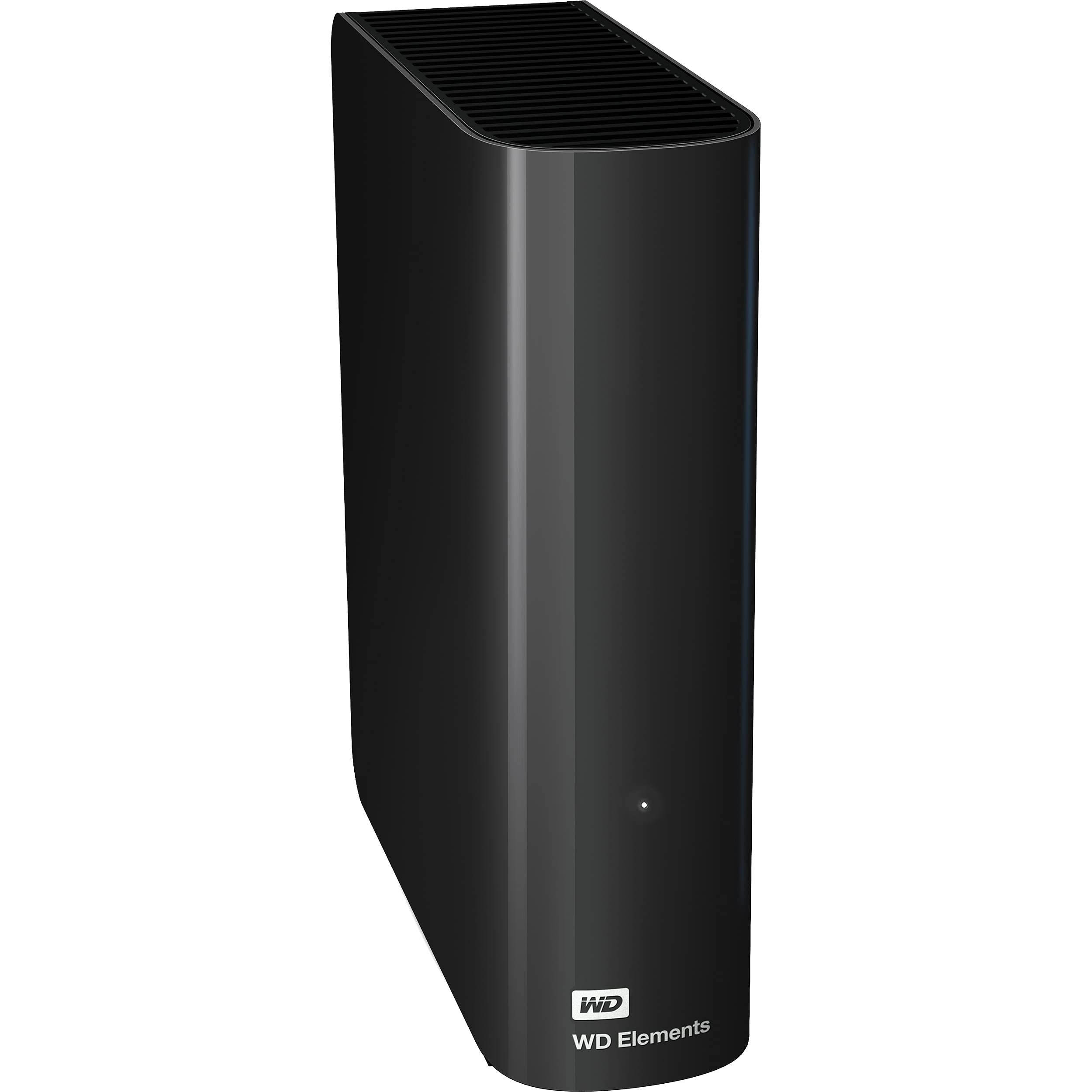 WD Elements 10TB External Hard Drive - USB 3.0 Desktop HDD for PC, Mac, Laptop - Data Storage Backup, Chia Crypto Mining - Perfect for Home Office, Gaming & Media Storage