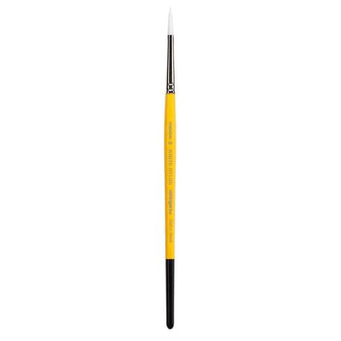 KingArt 7950 Round #5 Paint Brush Set - Professional Artist Brushes for Oil, Acrylic & Watercolor Painting - Perfect for Canvas, Wood & Fabric Art Projects