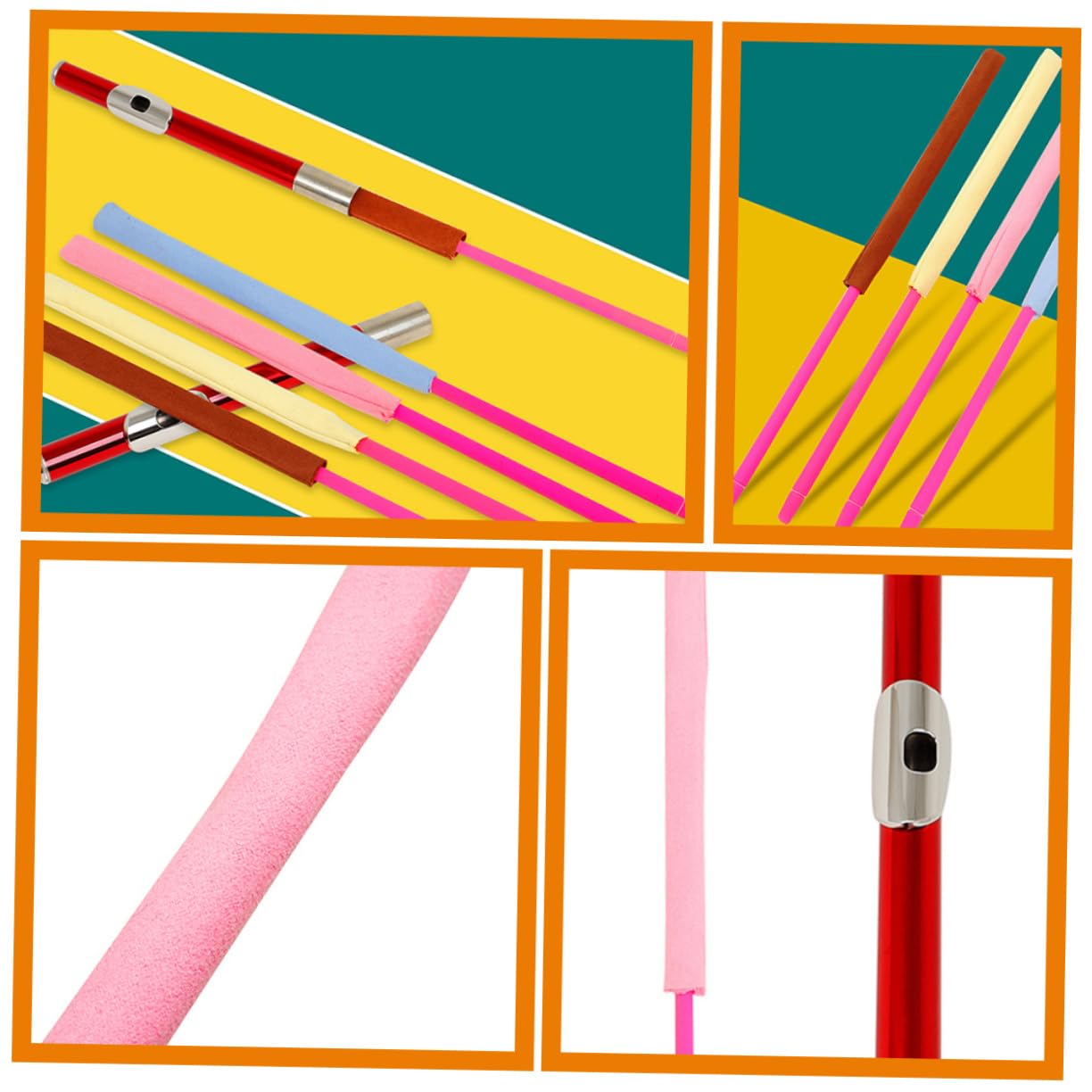Flute Cleaning Rod - Clarinet Cleaning Stick for Flutes & Clarinets | Perfect for Music Practice