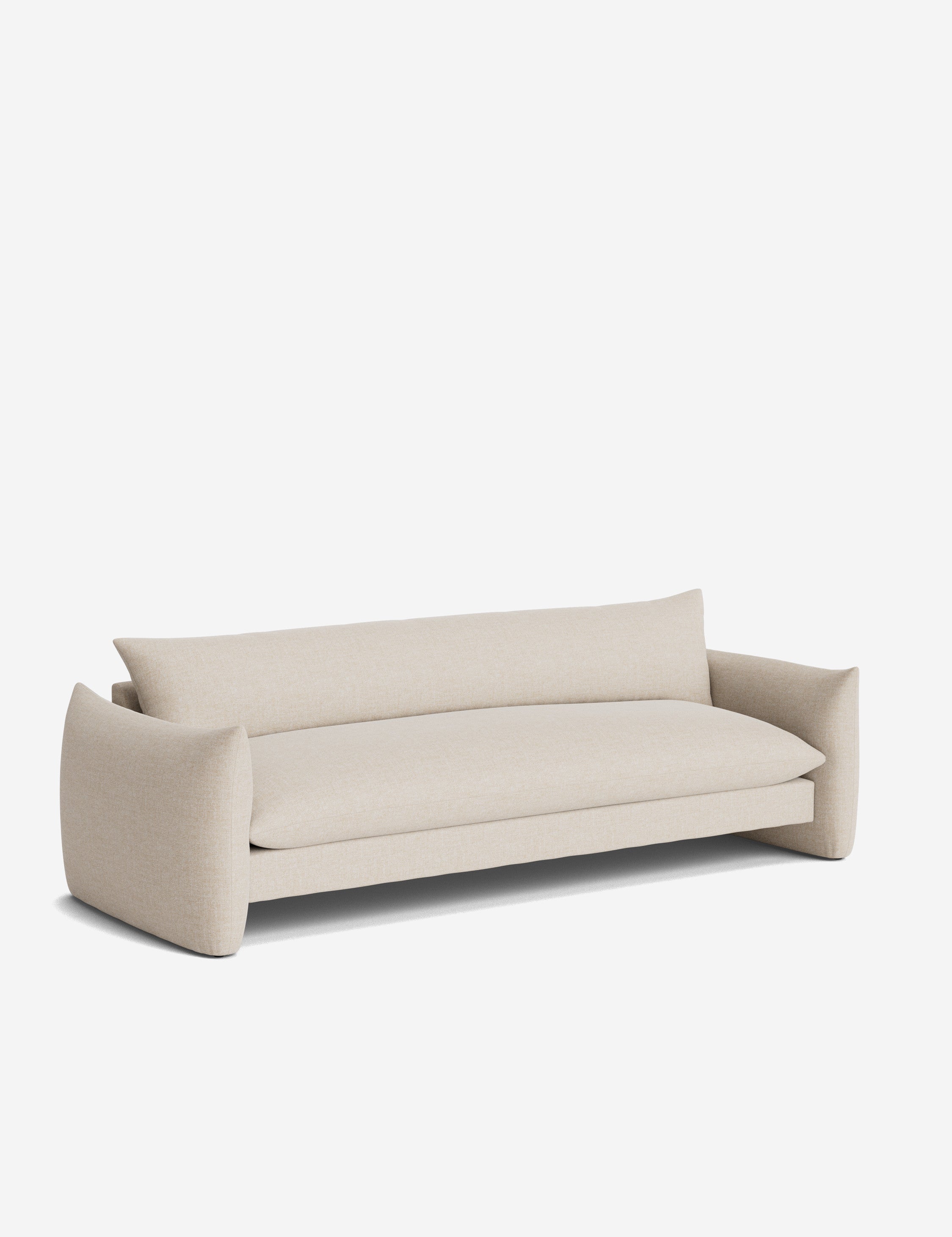 Banks Sofa - Modern Comfortable Couch for Living Room, Lounge & Office - Premium Upholstered Sectional Sofa with Soft Cushions