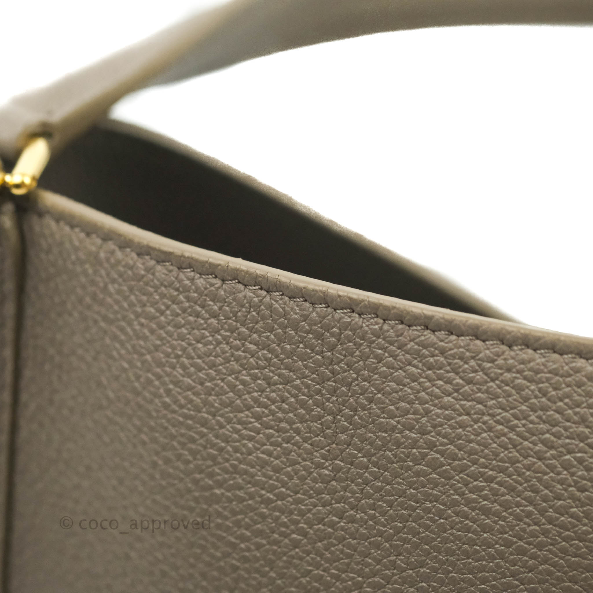 Celine Bucket 16 Handbag in Soft Grained Calfskin with Pebble Gold Hardware - Perfect for Everyday Use, Work, and Travel