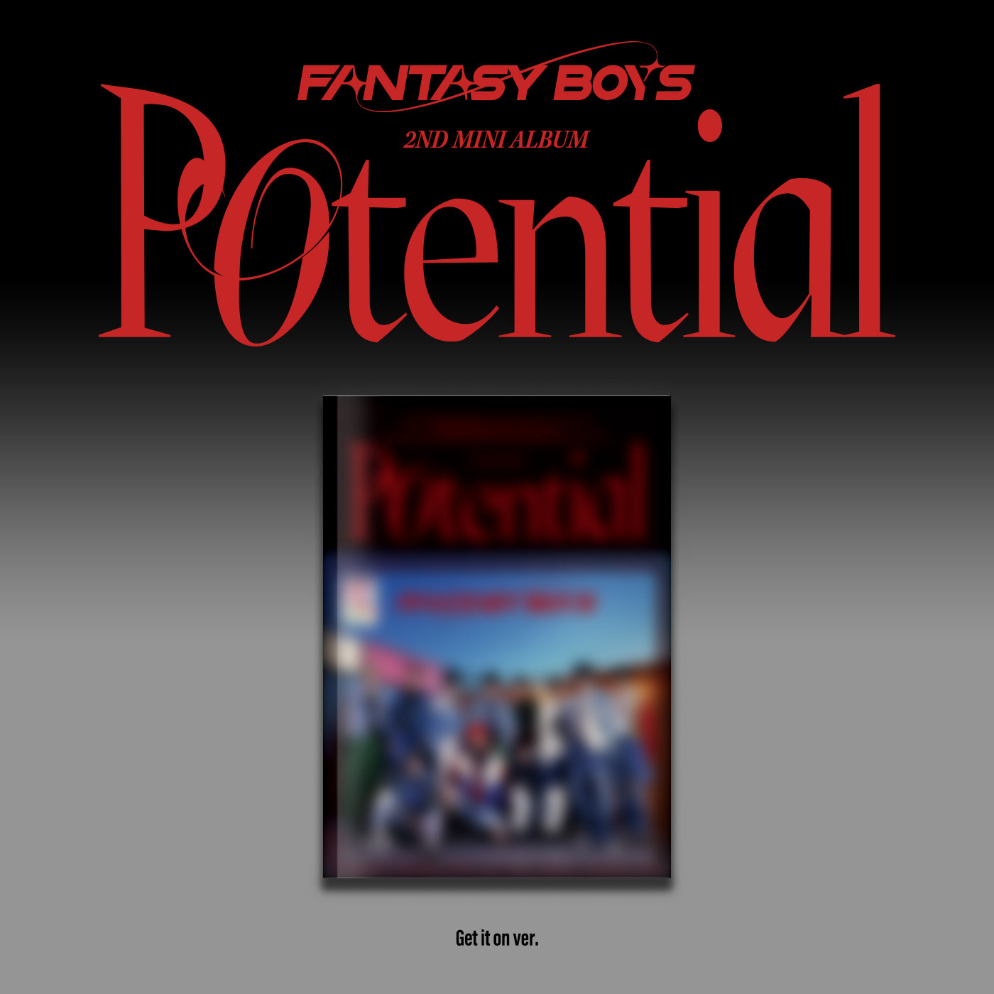 FANTASY BOYS 2ND MINI ALBUM 'POTENTIAL' - Kpop Music CD for Fans, Collectors & Gift Giving - Perfect for Dance Practice, Car Rides & Kpop Collections