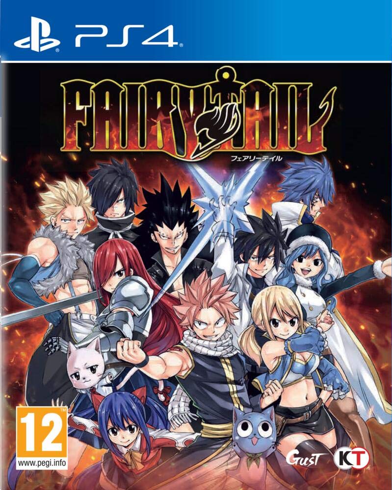 Fairy Tail PS4 Game - Epic Anime RPG Adventure | Perfect for Anime Fans & JRPG Lovers | Play at Home or Gaming Parties