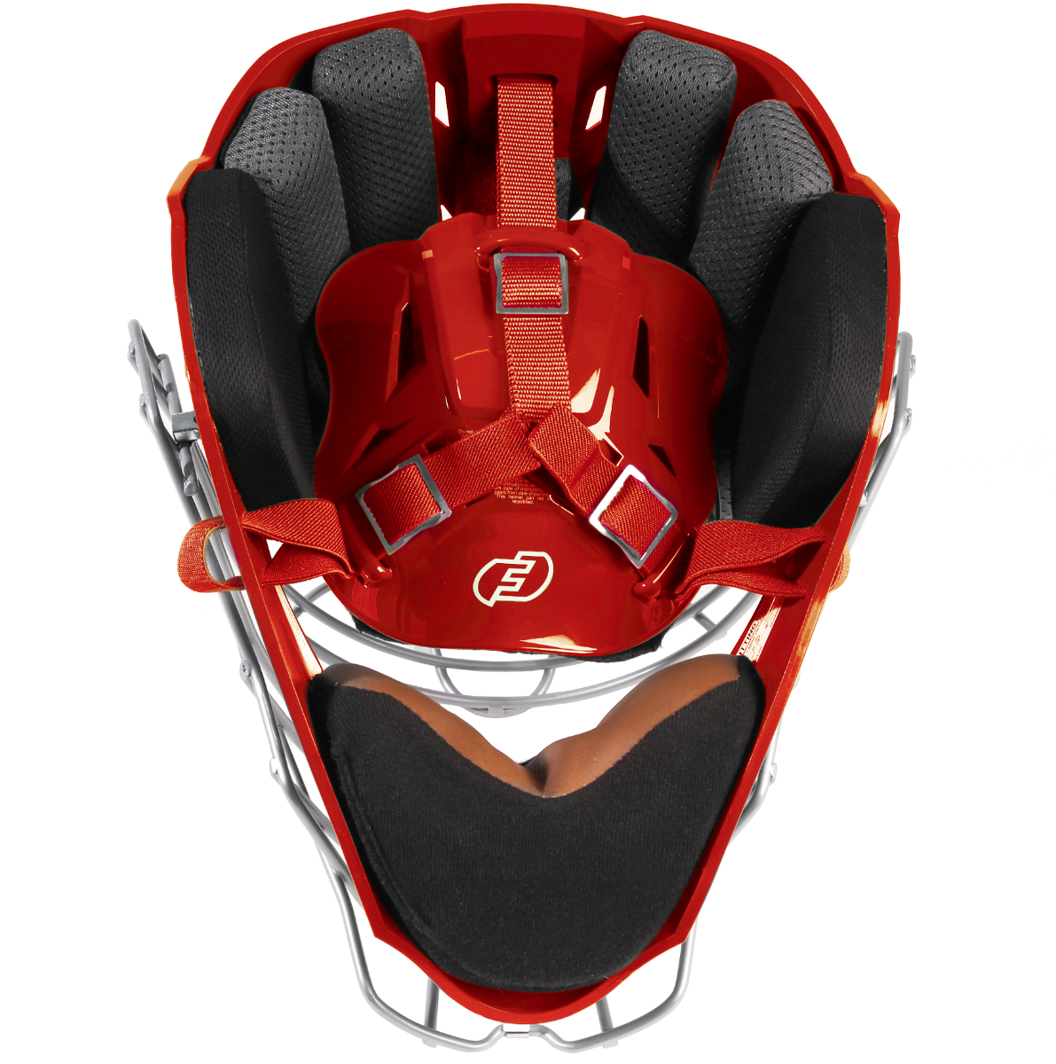 FORCE3 XS3® PRO Catchers Helmet - NOCSAE Certified Gloss Finish Baseball Catcher's Mask for Youth & Adult Players - Perfect for Games, Training & Safety Protection