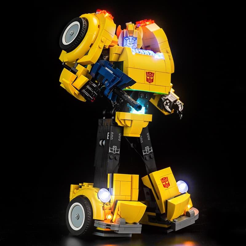LEGO Icons Bumblebee 10338 Light Kit - DIY LED Lighting Set for LEGO Models | Perfect for Display & Nighttime Showcase