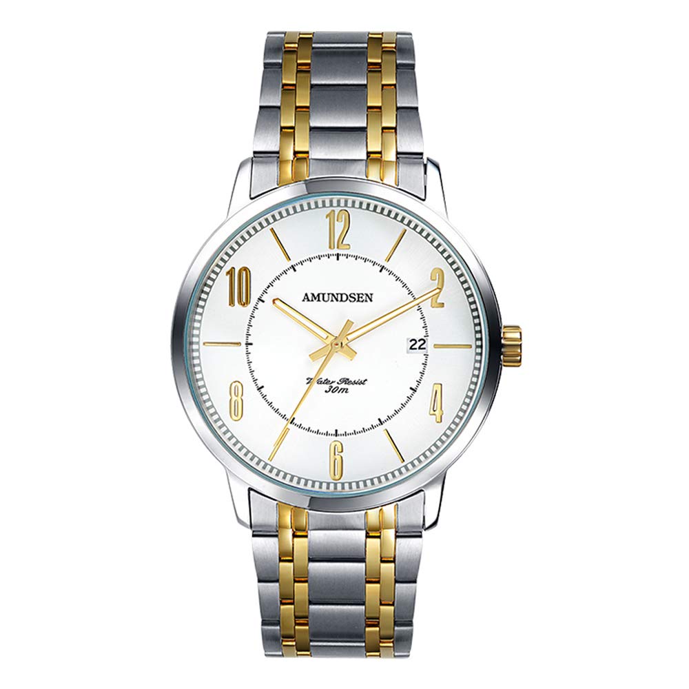 Men's Japanese Quartz Ultra-Thin Wrist Watch - Classic Stainless Steel Casual Watch, 50M Waterproof & Comfortable for Everyday Wear, Business & Outdoor Activities