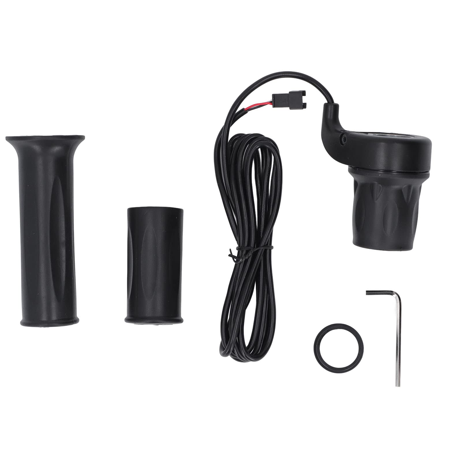 Uxsiya 24V-72V Electric Bike Throttle Accelerator Handle - Durable E-Bike Conversion Kit for Mountain Bikes & Commuter Bikes | Perfect for Off-Road Adventures & Urban Commuting