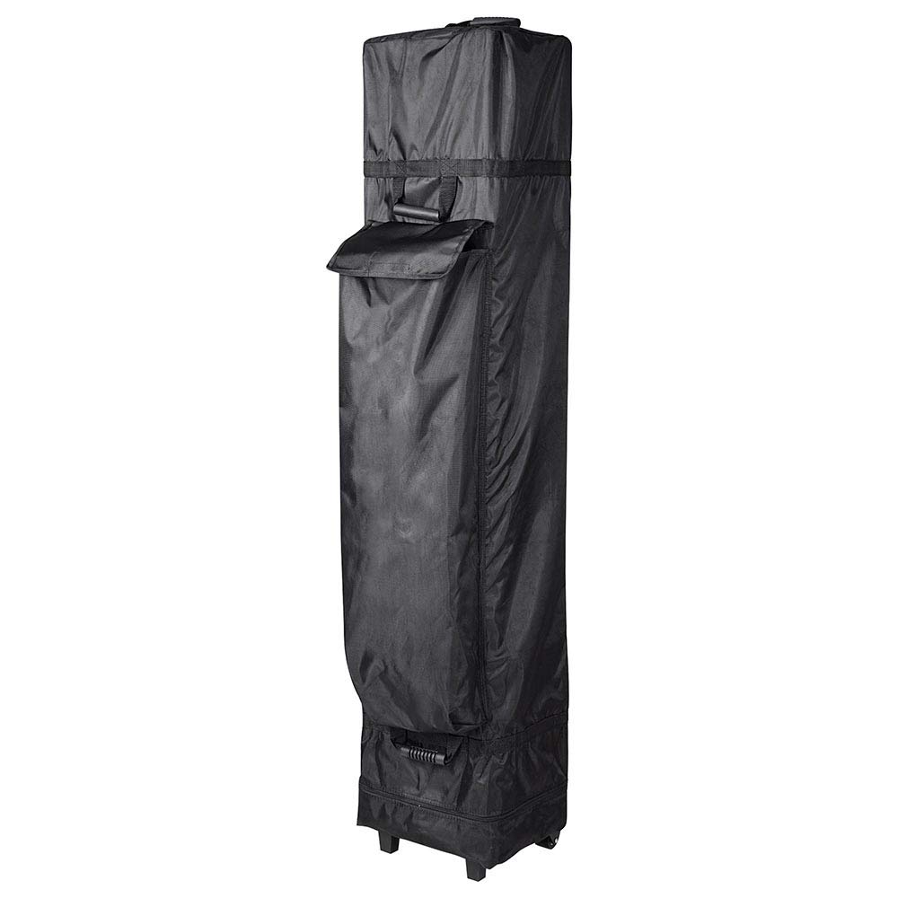 Heavy Duty 1680D Universal Canopy Roller Bag for 10x15 Pop Up Tent - Wheeled Carry Case with Handles for Easy Transport - Perfect for Outdoor Events, Camping & Trade Shows