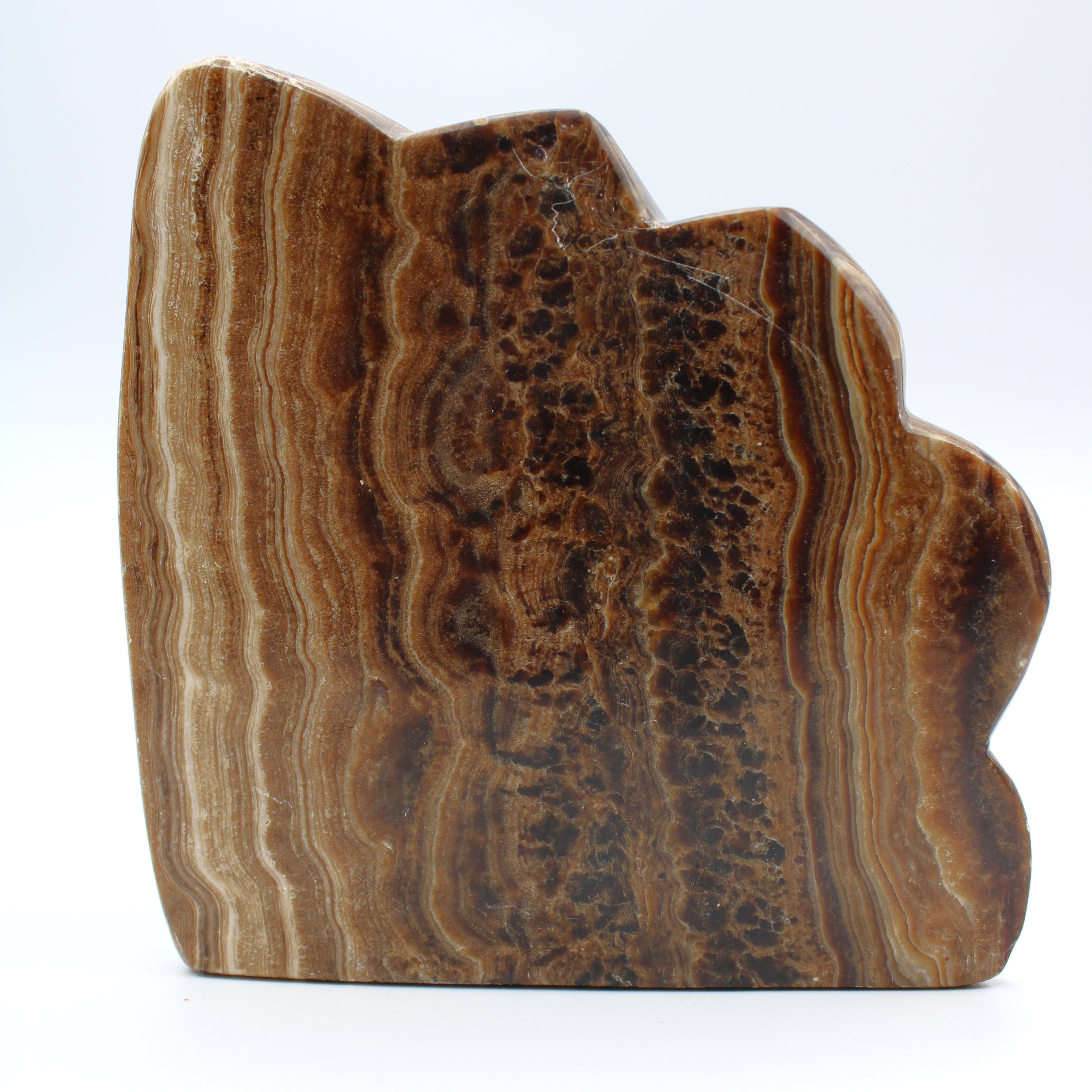Natural Brown Onyx Free Form Stone - Healing Crystal for Meditation, Home Decor & Jewelry Making | Perfect for Spiritual Gifts, Yoga & Feng Shui