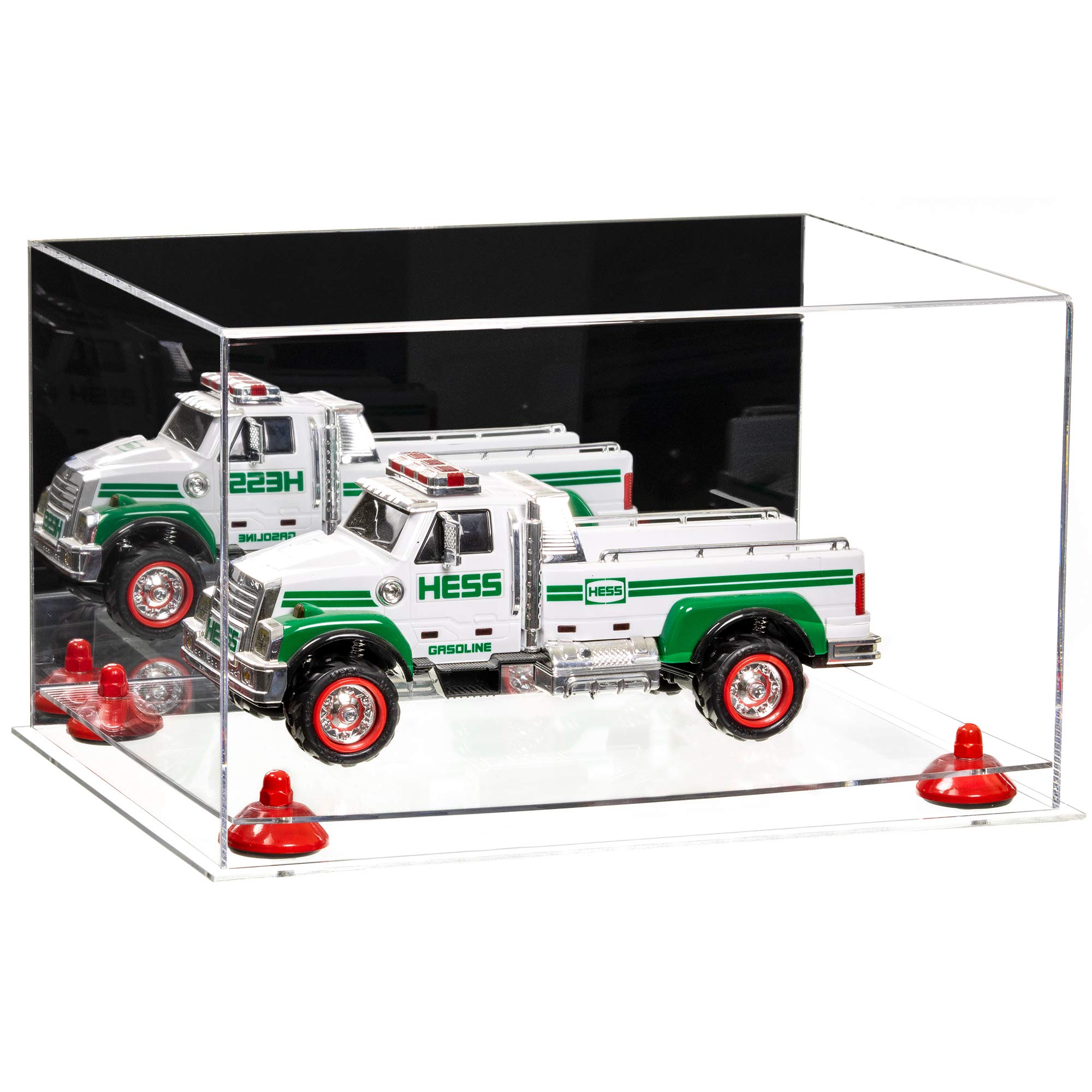 Acrylic Display Case with Mirror - Large 15.25