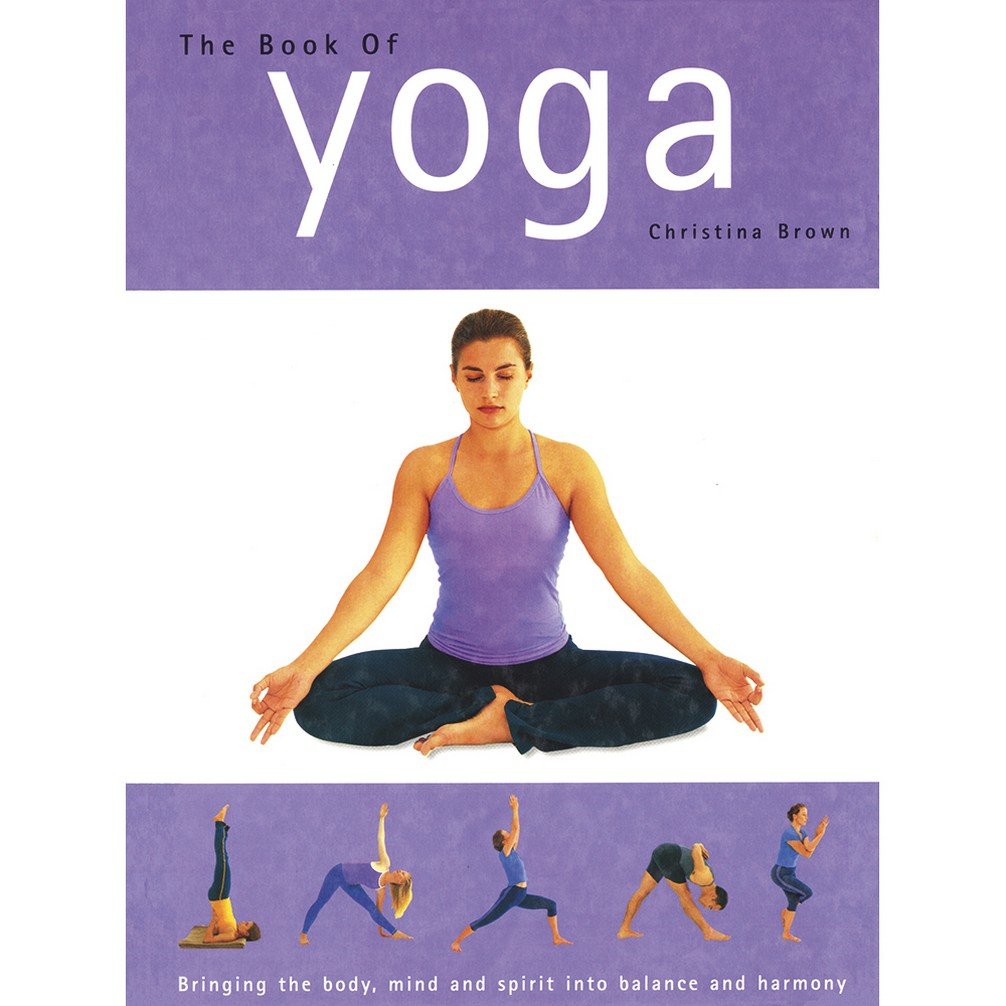 Yoga Book for Beginners & Advanced - Pilates & Yoga Guide for Home, Studio & Travel | Improve Flexibility & Relaxation