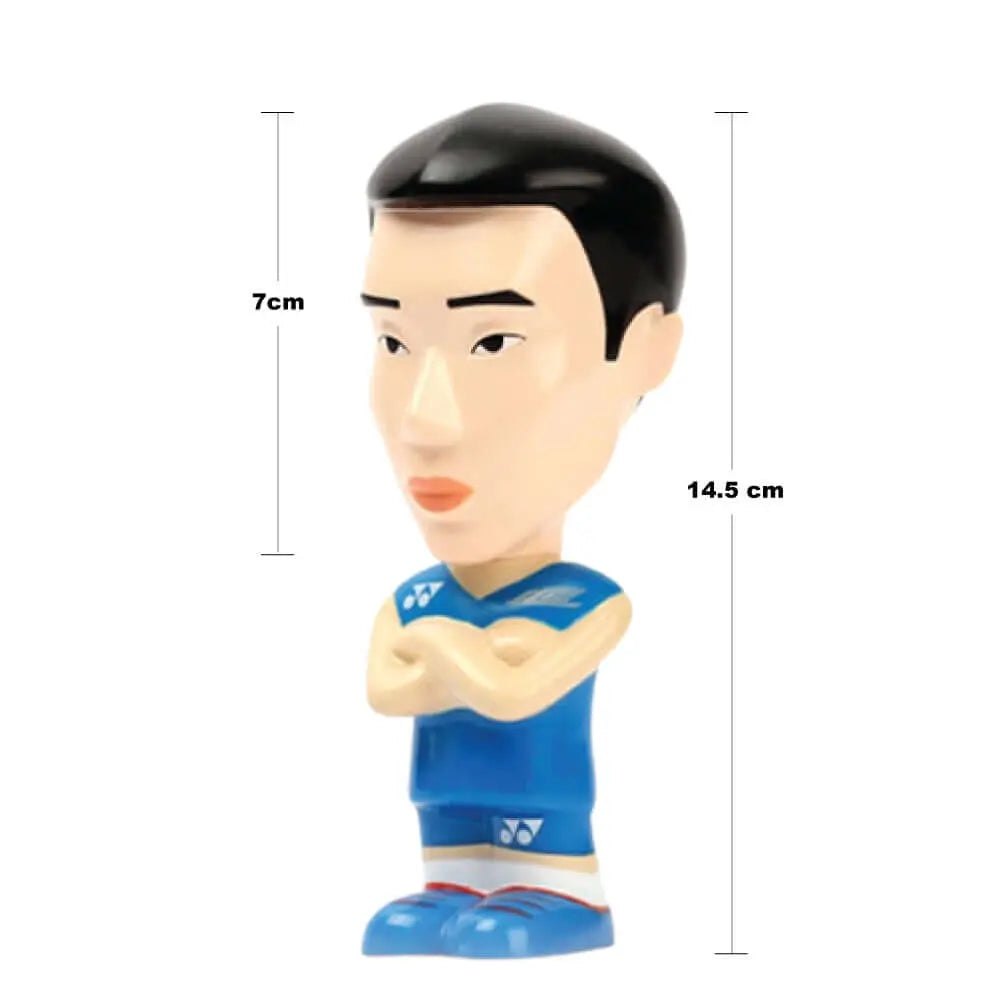Yonex Peter Gade Badminton Legends Action Figure - Collectible Sports Memorabilia for Badminton Fans & Home Decor