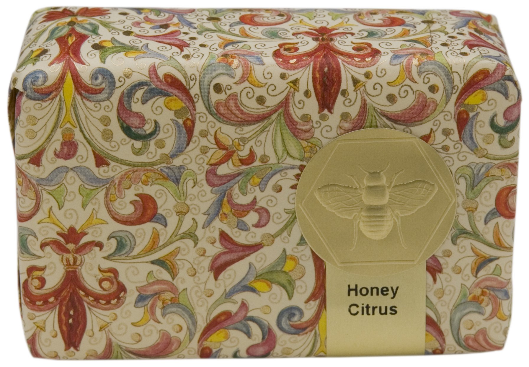 Honey House Naturals 3.5 oz Honey Citrus Soap Bar - Natural Moisturizing Handmade Soap for Dry Skin, Gifts & Bath Essentials