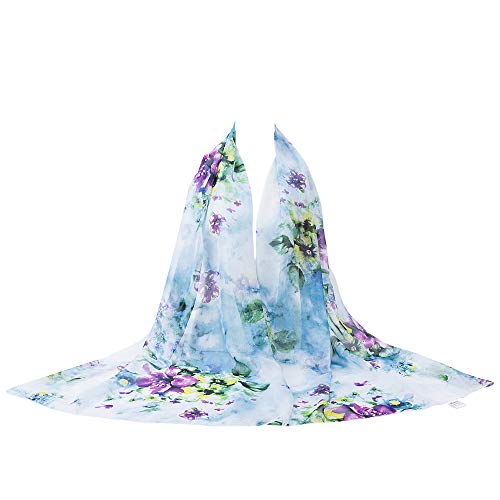 Watery Blue Floral