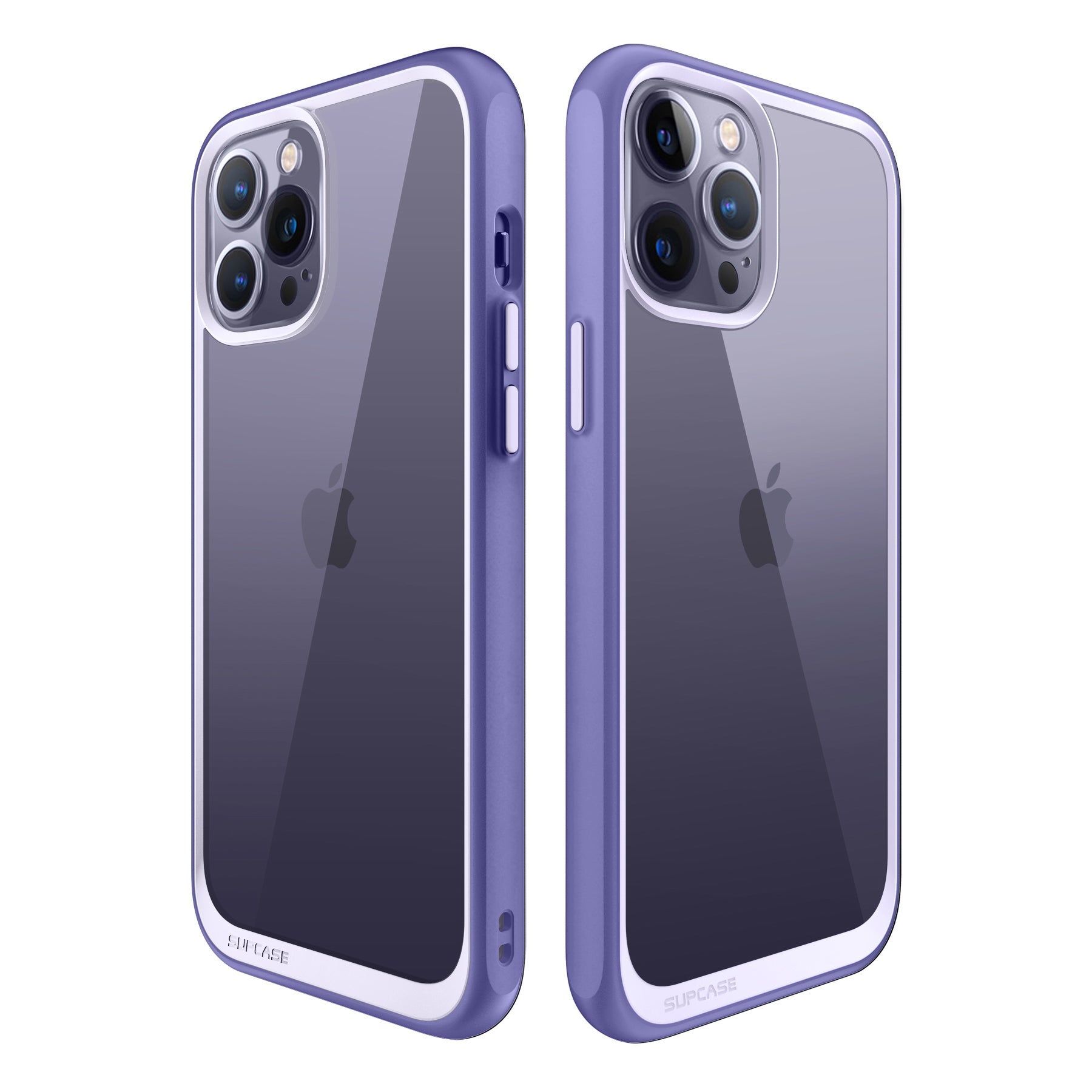iPhone 14 Pro Max Case 6.7 Inch | Unicorn Beetle Slim Clear Protective Cover | Shockproof & Scratch Resistant | Deep Purple | Perfect for Everyday Use, Travel & Outdoor Activities