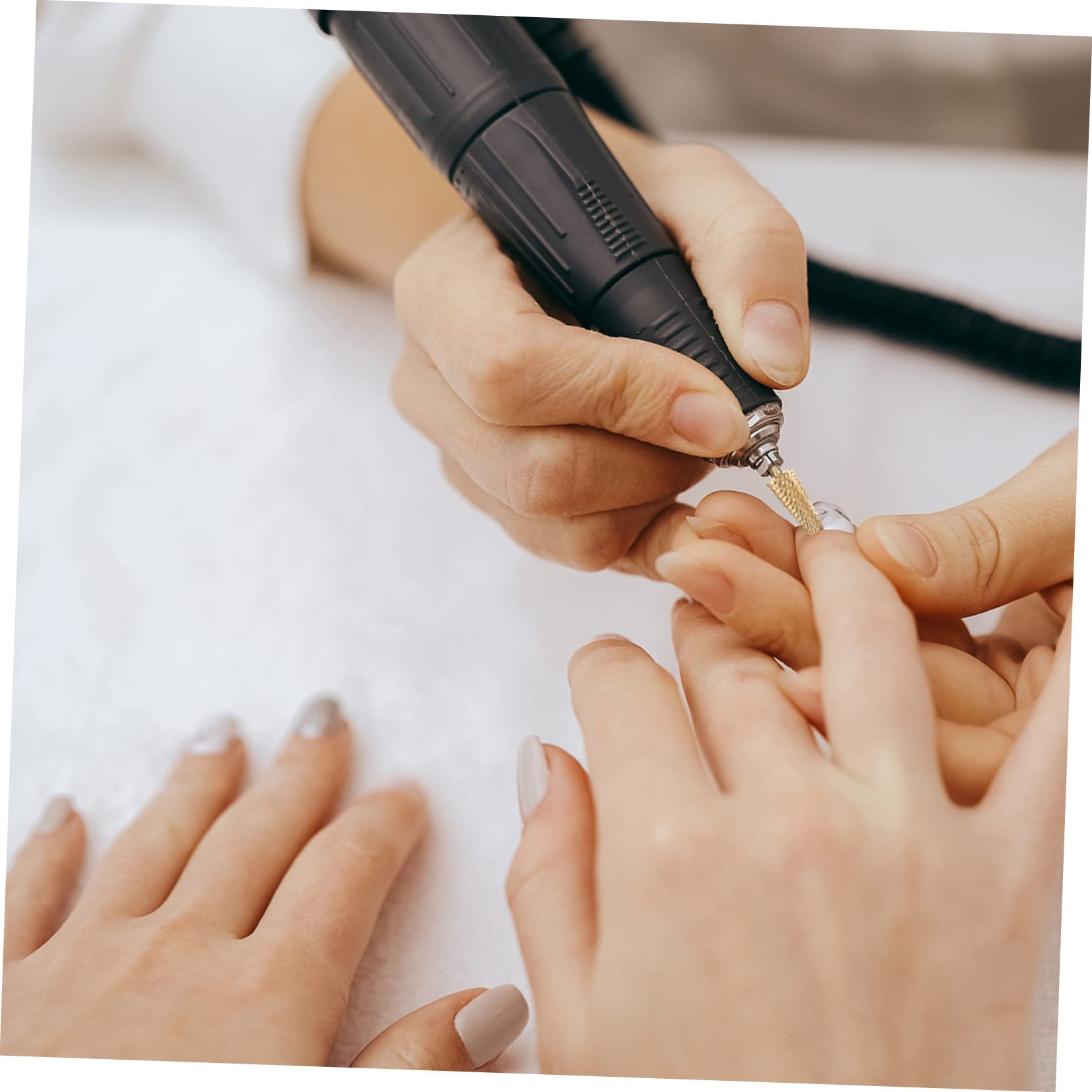 Minkissy Nail Drill Bits for Manicure & Pedicure - Professional Nail Polishing & Grinding Heads for Acrylic, Gel, and Natural Nails - Perfect for Nail Art, Salon, and Home Use