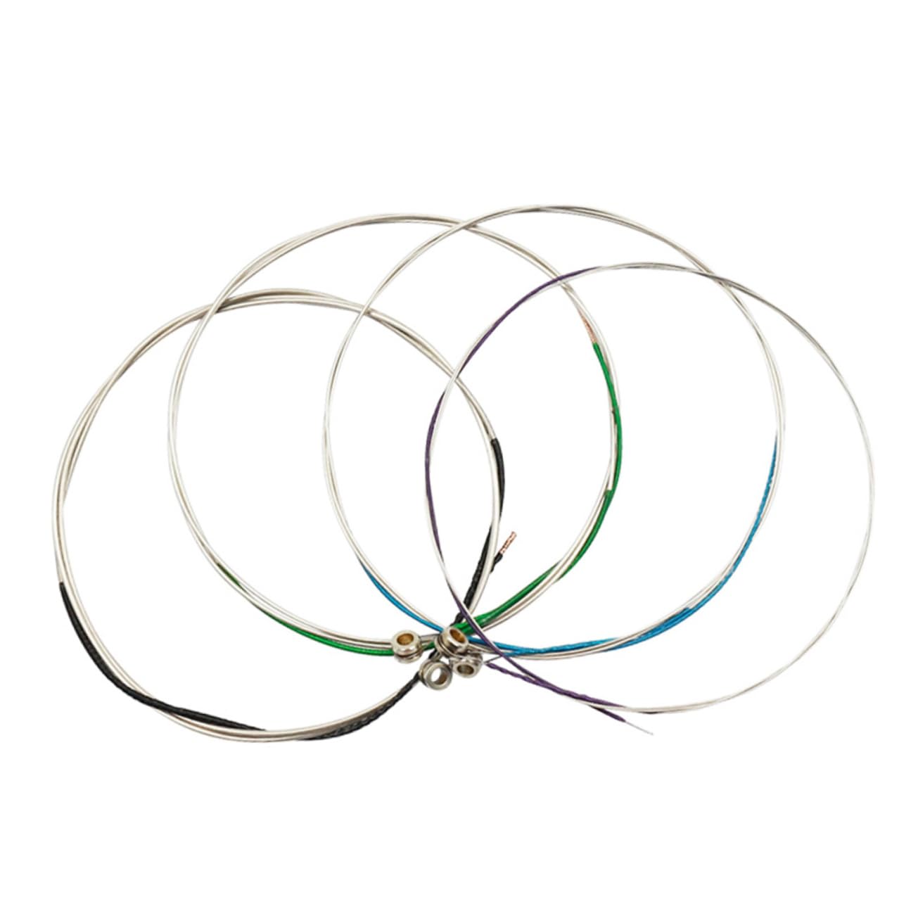 Milisten Viola Strings Set - 4 Pcs G-C Metal Strings for Viola, Stainless Steel Viola Accessories for Beginners | Perfect for Practice, Performances & Music Lessons