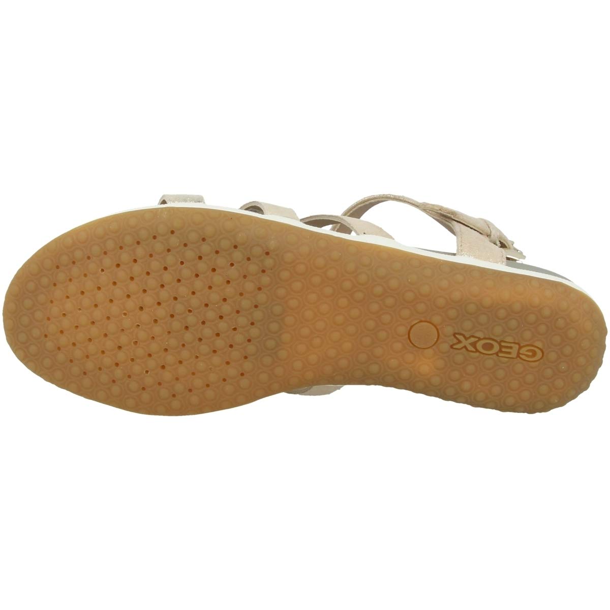 Geox Women's D Sandal Vega A - Comfortable Wedge Heel Open Toe Sandals for Women | Perfect for Summer, Beach, and Casual Outings