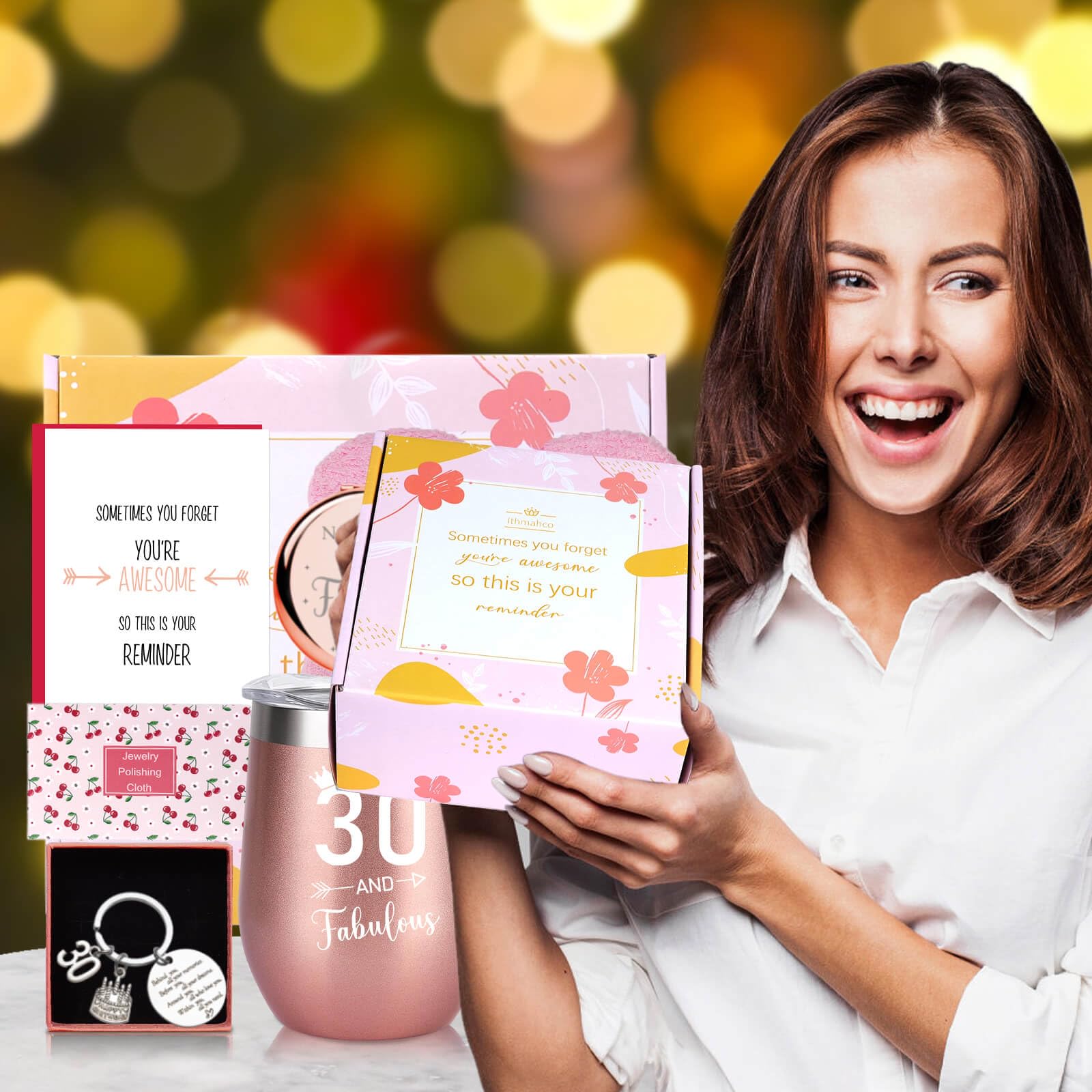 Unique 30th Birthday Gifts for Women in Their 30s - Thoughtful Present Ideas for Her Special Day | Perfect for Milestone Celebrations, Birthday Parties & Surprise Deliveries