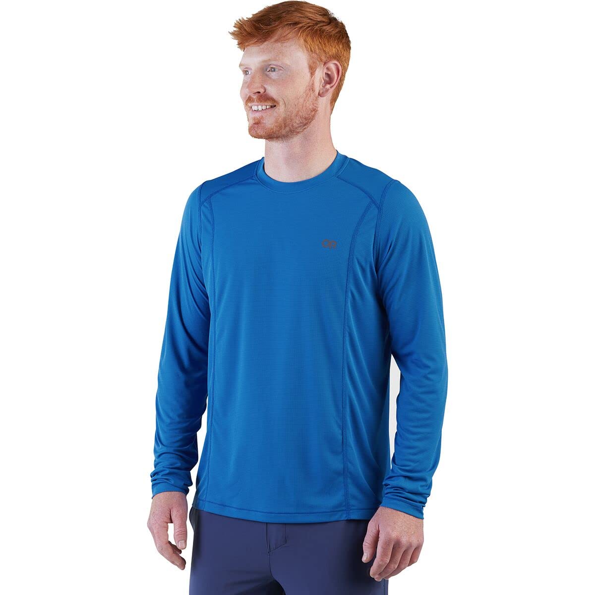 Outdoor Research Men's Echo Long Sleeve T-Shirt - Lightweight, Breathable & UPF 50+ Sun Protection for Hiking, Camping & Outdoor Adventures
