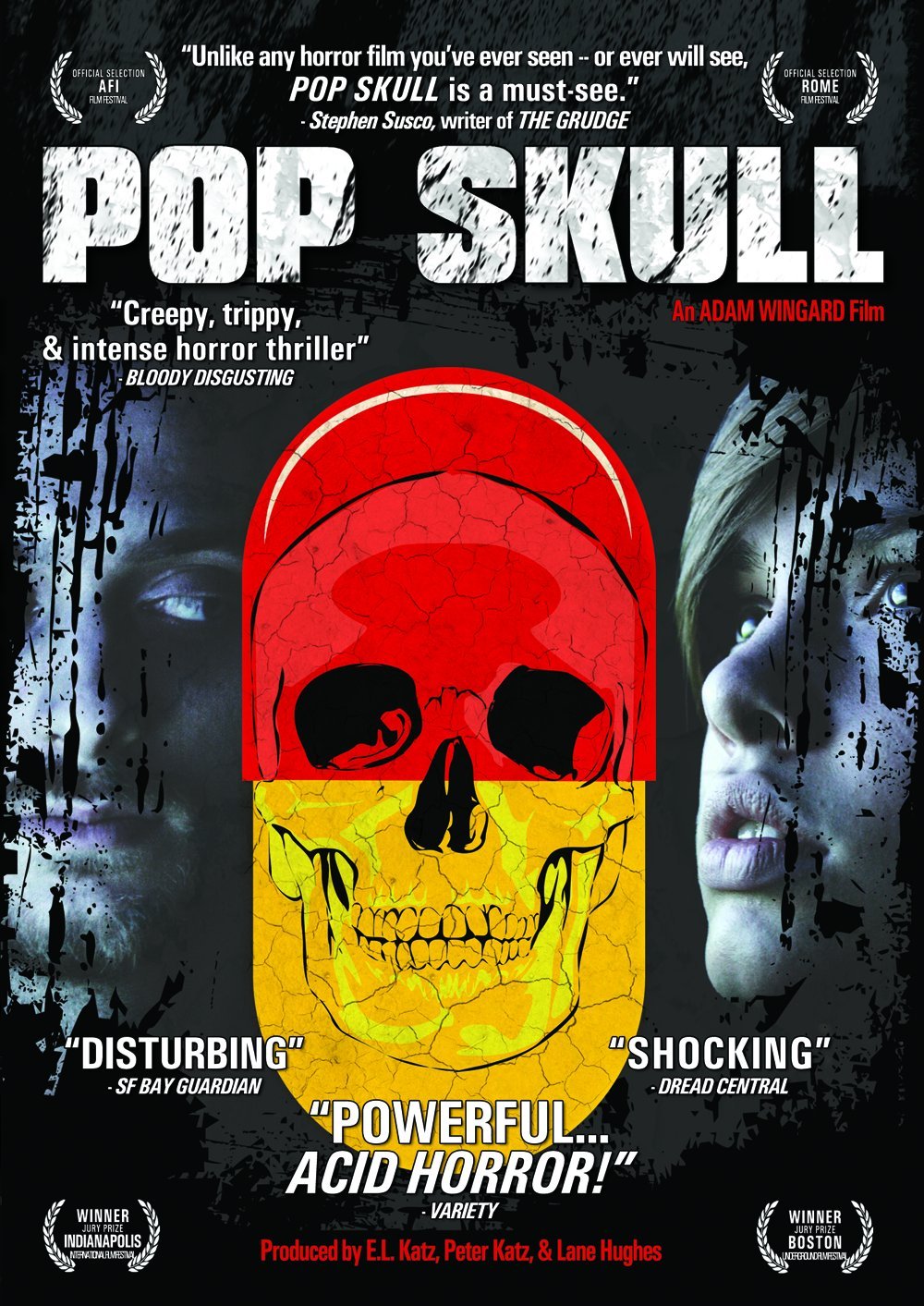 POP SKULL - Gothic Home Decor, Halloween Skull Figurine for Spooky Party & Haunted House Decorations - Unique Collectible for Horror Fans & Dark Aesthetic Lovers