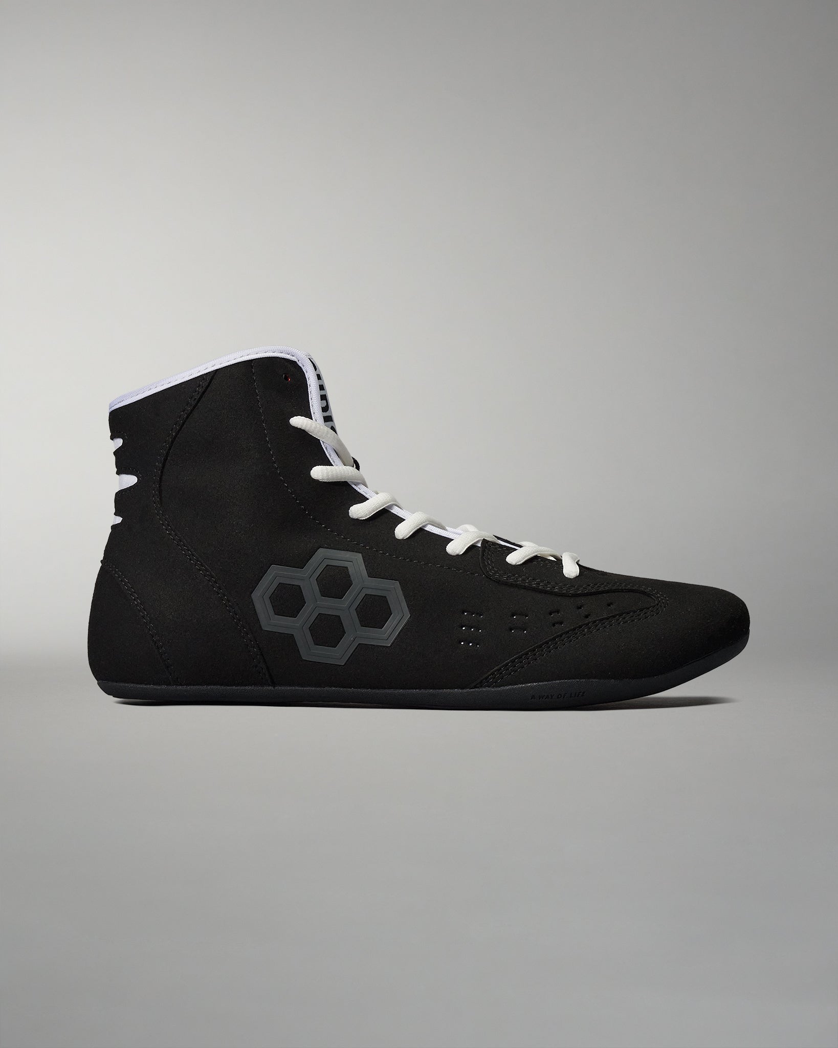 RUDIS International Adult Wrestling Shoes - Black | High-Performance Wrestling Footwear for Men & Women | Ideal for Training, Matches & Competitions