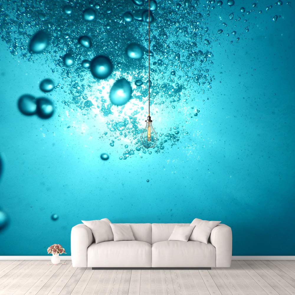 IDEA4WALL Removable Peel and Stick Wallpaper - Beautiful Floral Wall Murals for Bedroom Decor (66x96 inches) | Easy DIY Home Decoration & Accent Wall Design