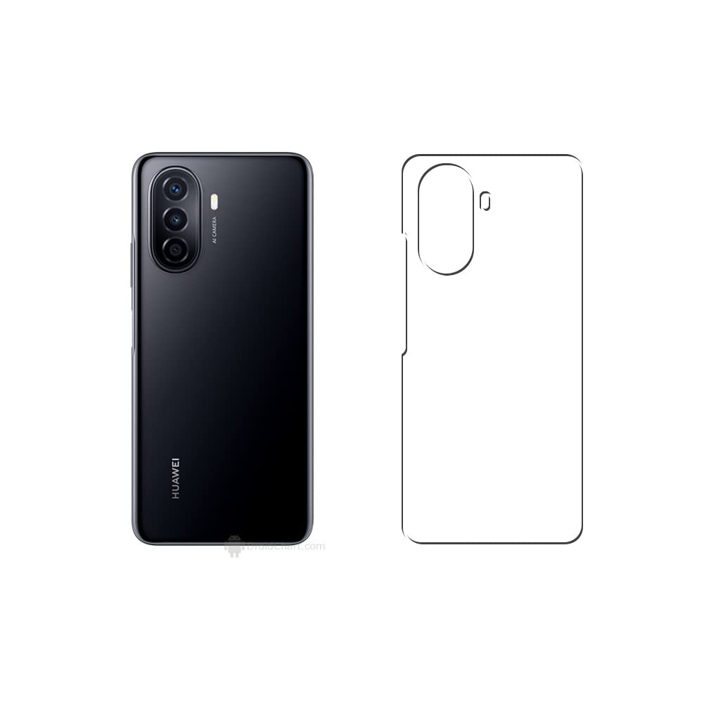 Puccy 2 Pack Huawei nova Y70 Plus Back Screen Protector Film - TPU Flexible Guard Cover (Not Tempered Glass) | Scratch Protection for Phone Rear Camera & Back Panel | Perfect for Outdoor Activities & Daily Use