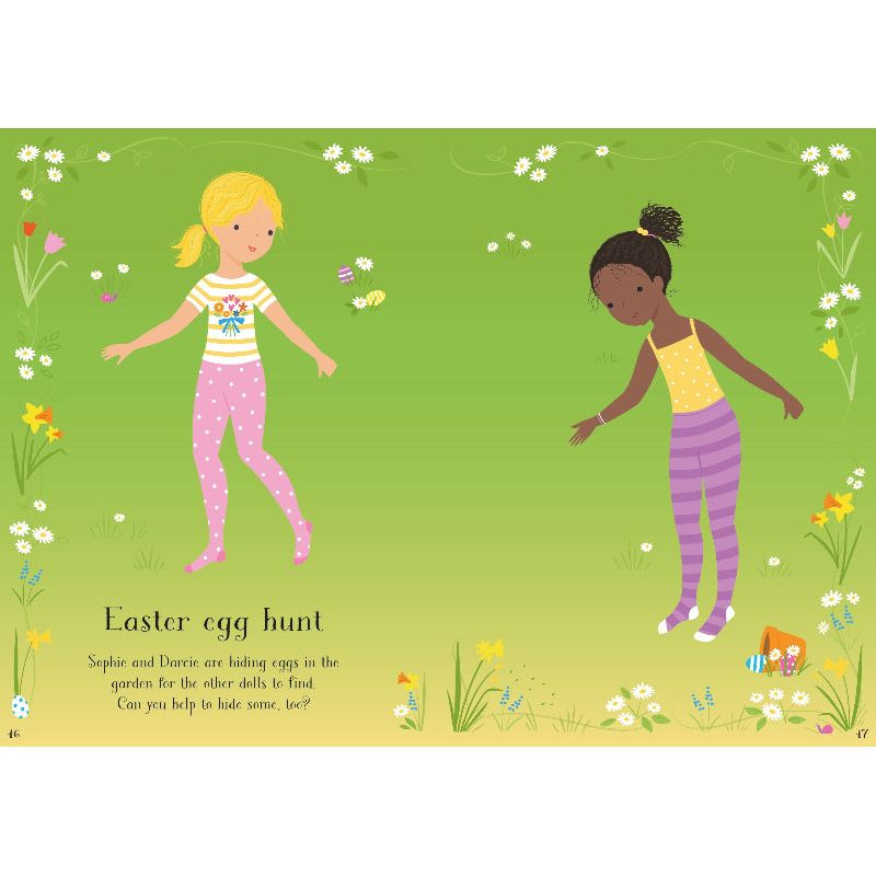 Little Sticker Dolly Dressing Easter - Fun Easter Sticker Activity Book for Girls | Perfect for Easter Basket Stuffers, Party Favors & Creative Play