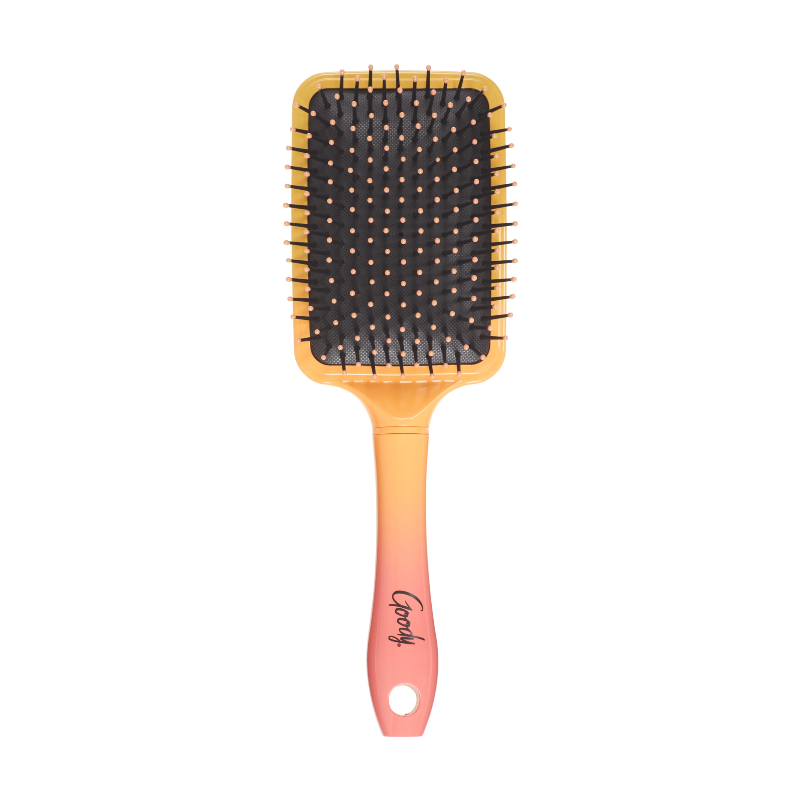 Goody Dream Detangle It Paddle Brush - Flexible Bristles Detangling & Styling Brush for Thick Hair - Reduces Knots, Tangles & Frizz - Perfect for Ombre Hair Styling at Home or Salon