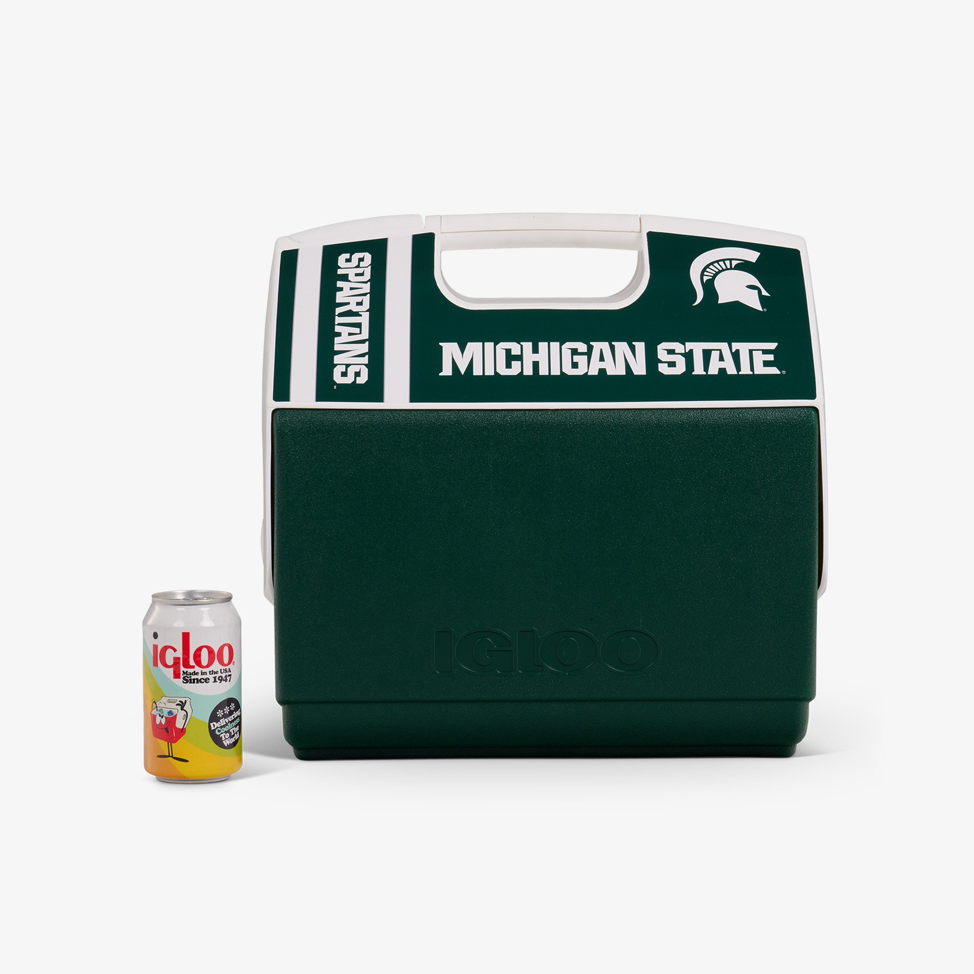 Michigan State University® Playmate Elite 16 Qt Cooler - Portable Insulated Picnic Cooler for Camping, Beach, Tailgating & Outdoor Adventures