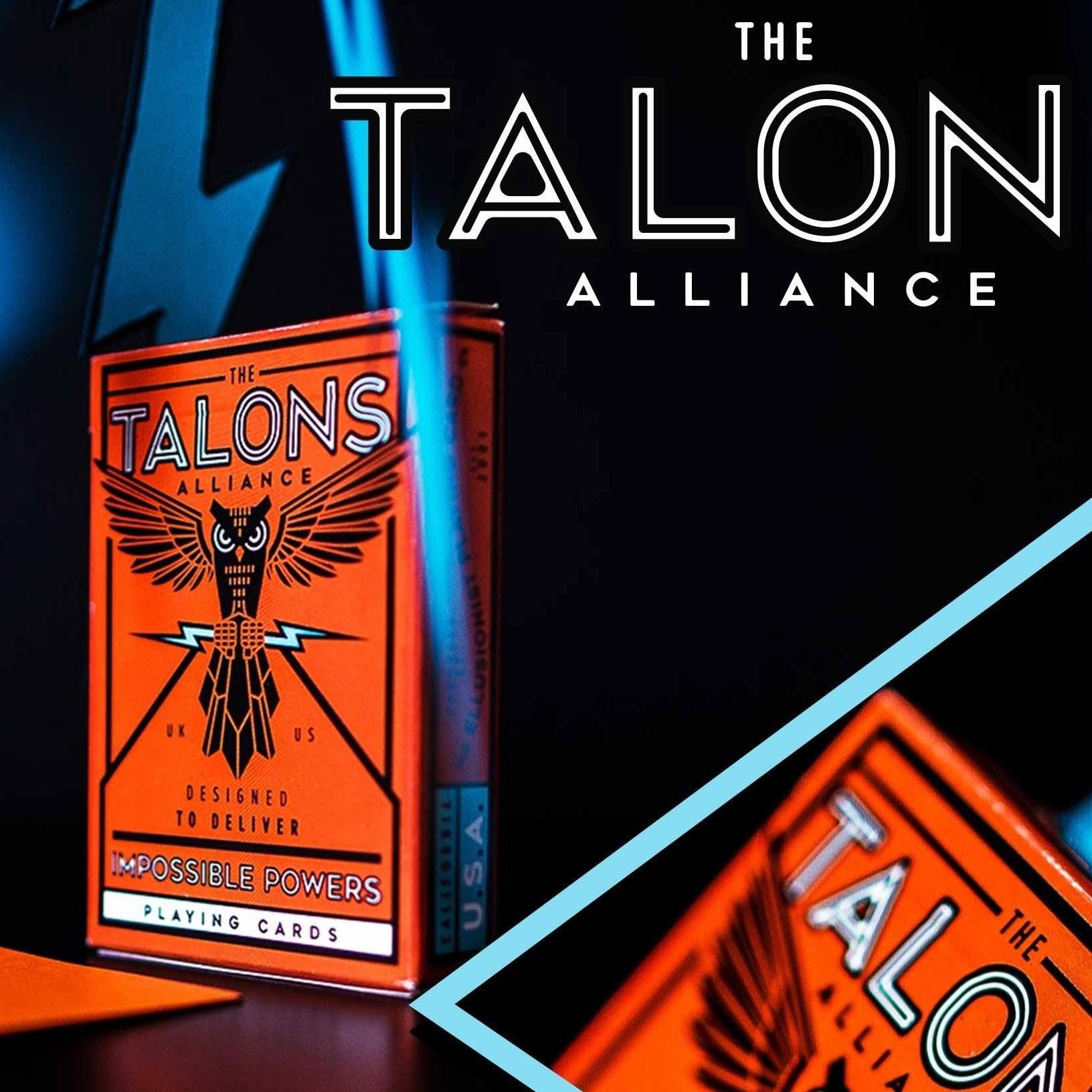 Premium Talons Playing Cards - High-Quality Poker Deck for Magic Tricks, Card Games & Collectibles | Perfect for Poker Nights, Casino Parties & Cardistry Performances