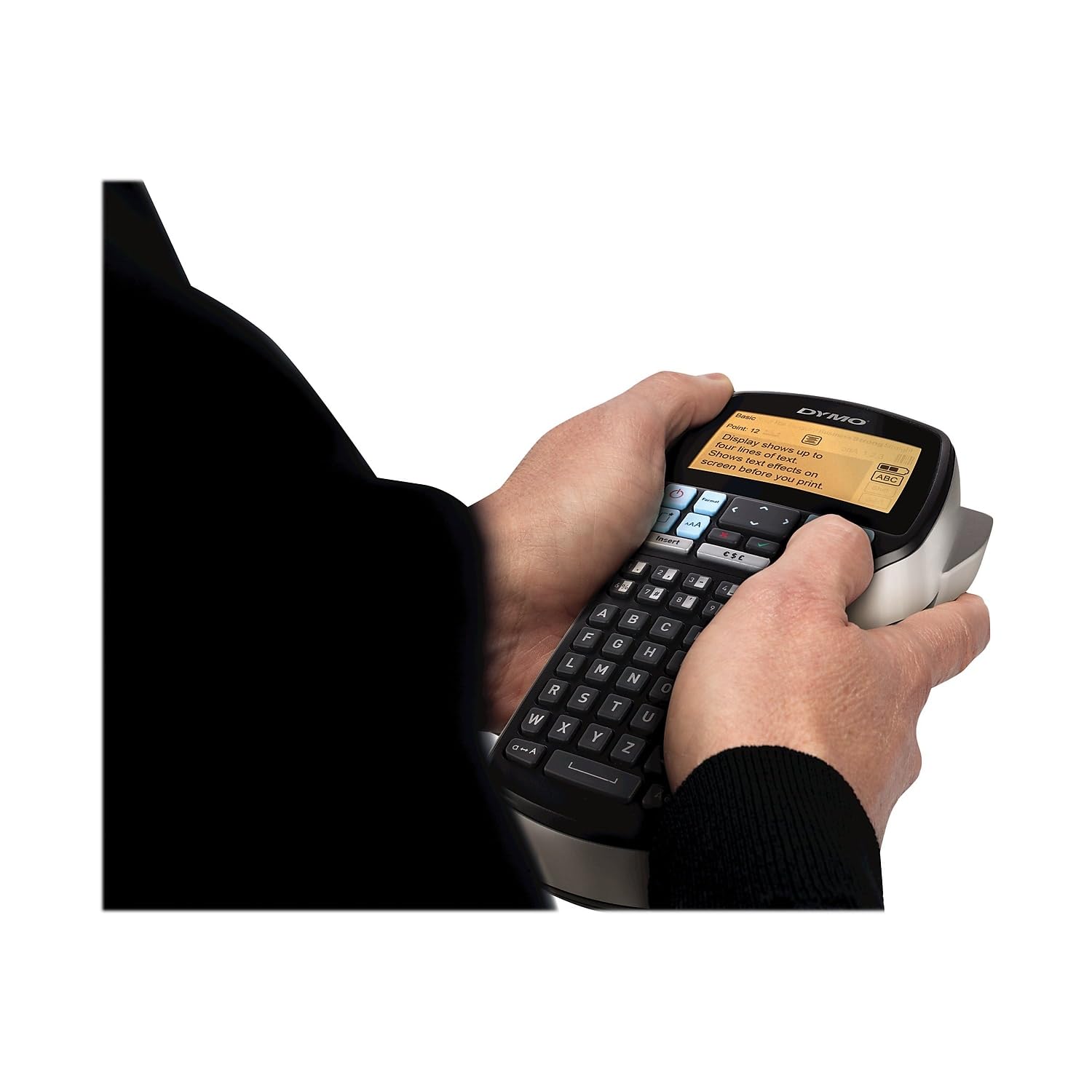 DYMO LabelManager 420P USB Label Maker with QWERTY Keyboard | Thermal Label Printer for Office, Home & Warehouse Organization | Compatible with Windows & Mac | Create Address Labels, File Folders & Barcode Stickers