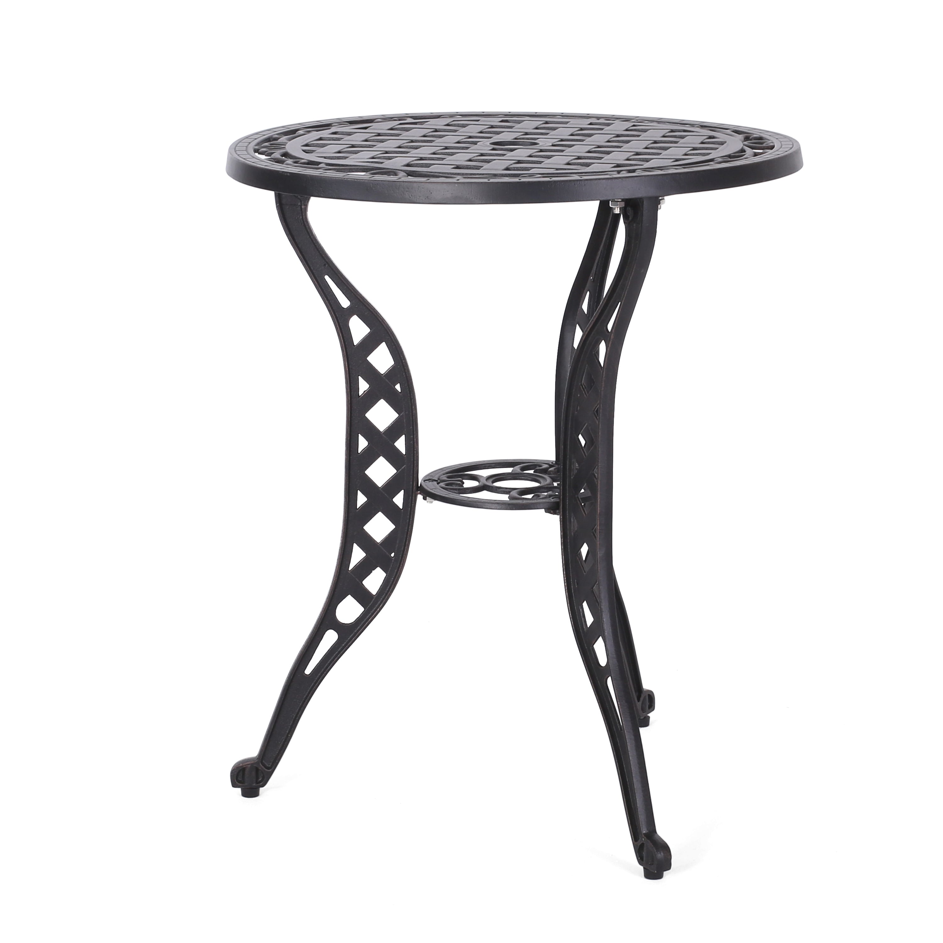 Premium Bistro Set with Metal Frame - Outdoor Patio Dining Furniture for Garden, Poolside & Backyard Relaxation